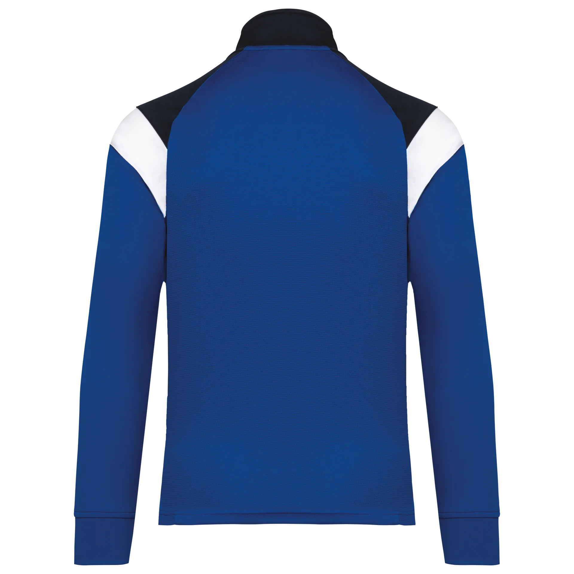 Kinder Trainings-Sweatshirt mit 1/4 Reißverschluss