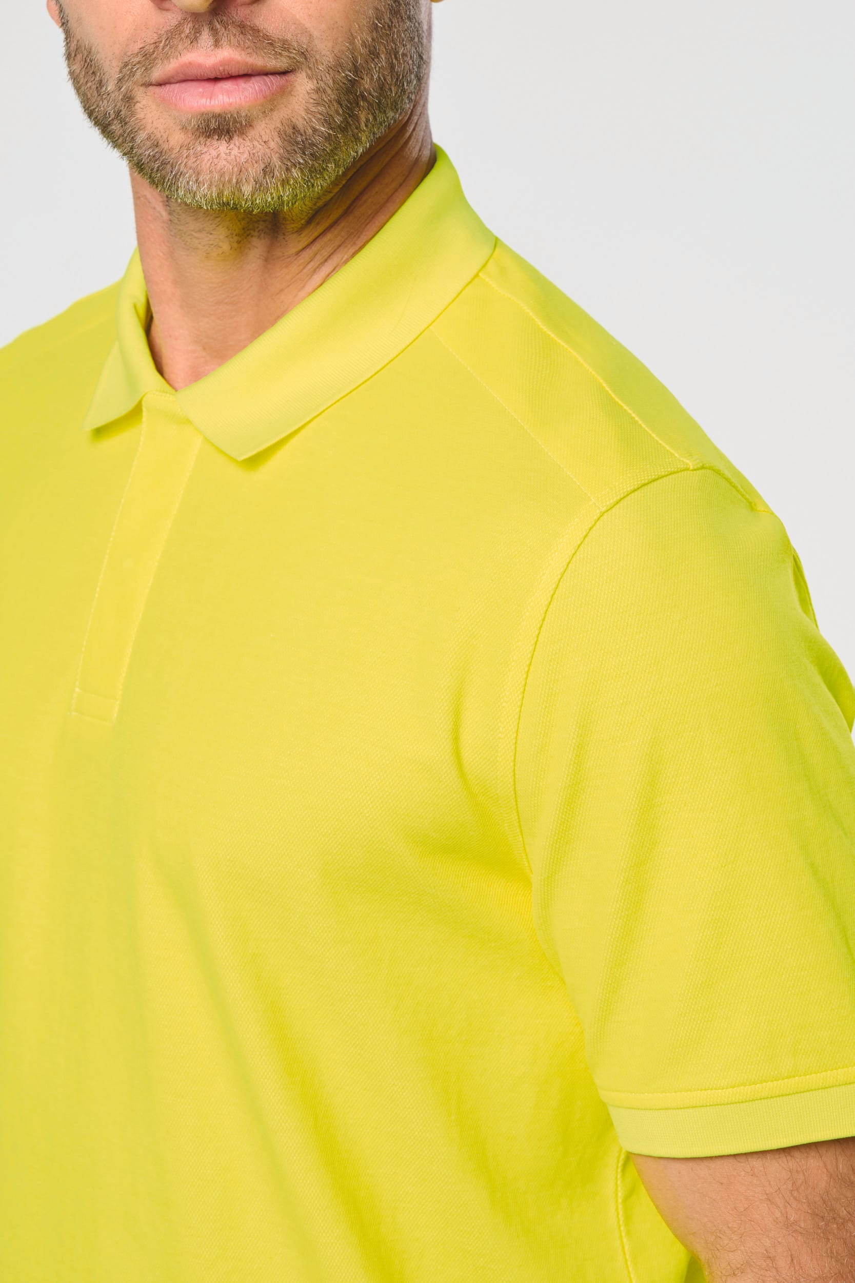 Umweltfreundliches Unisex-Polohemd aus Baumwolle/Polyester