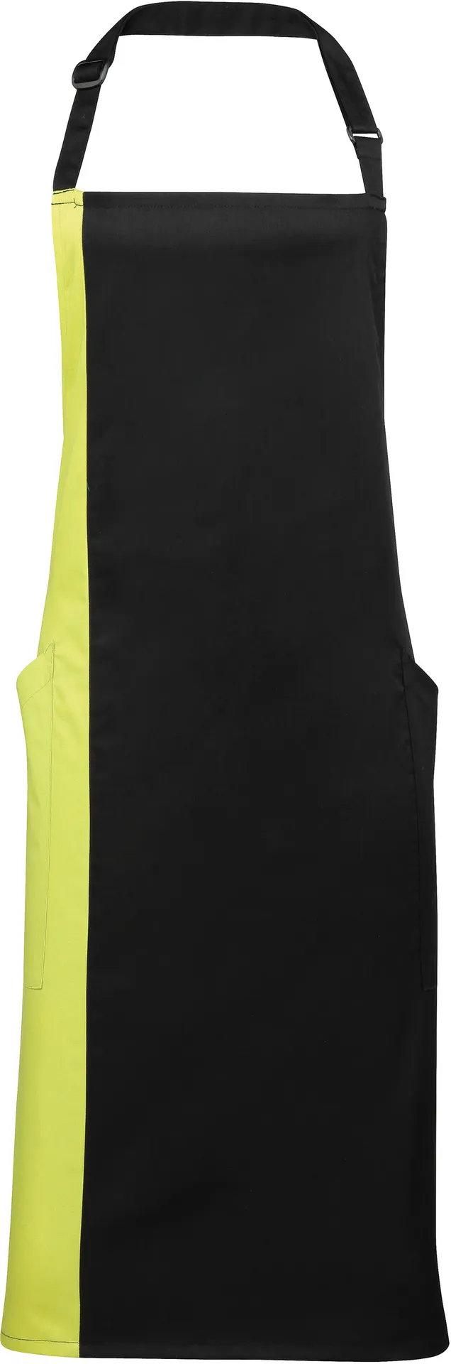 Contrast Bib Apron