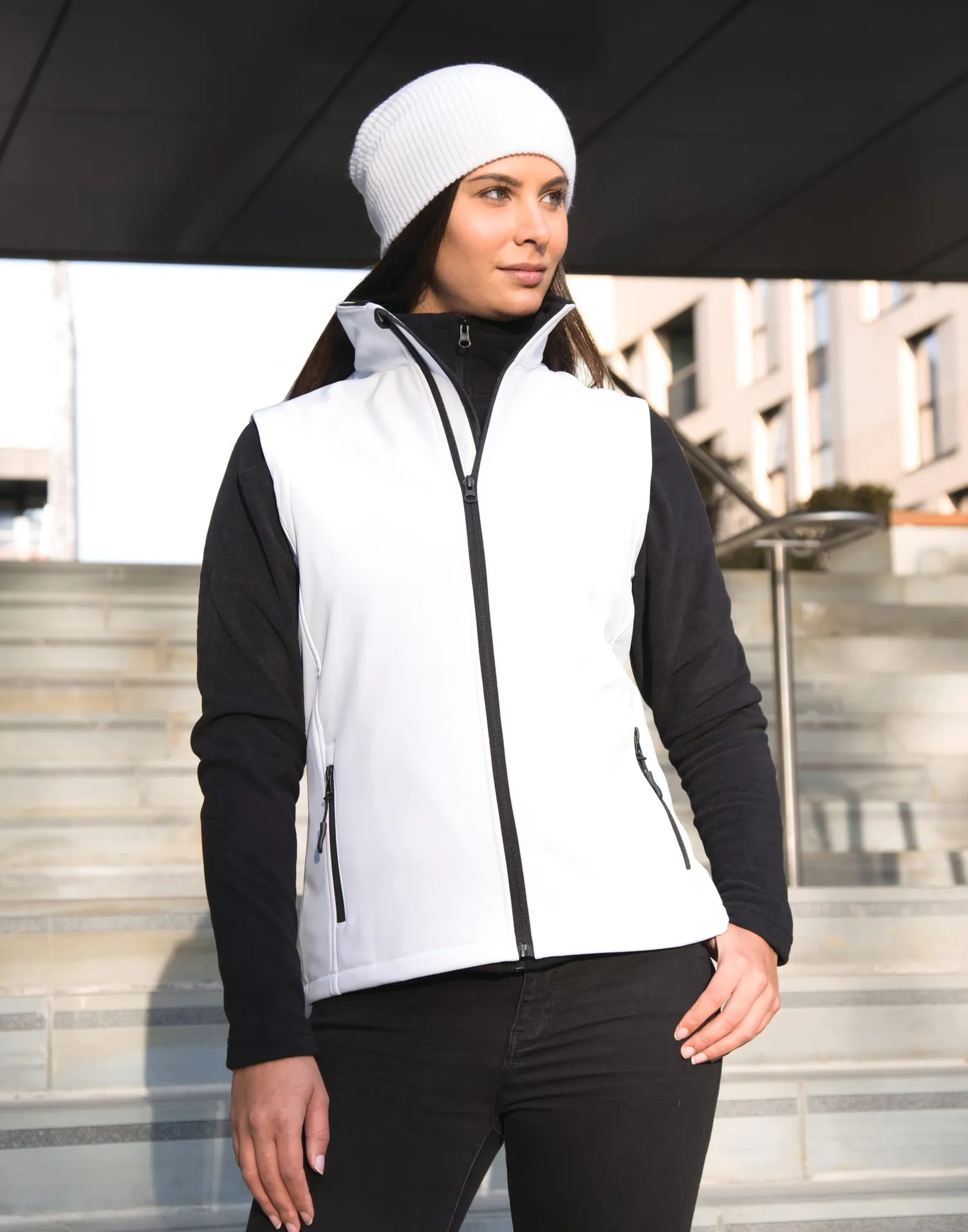 Core Ladies Printable Softshell Bodywarmer