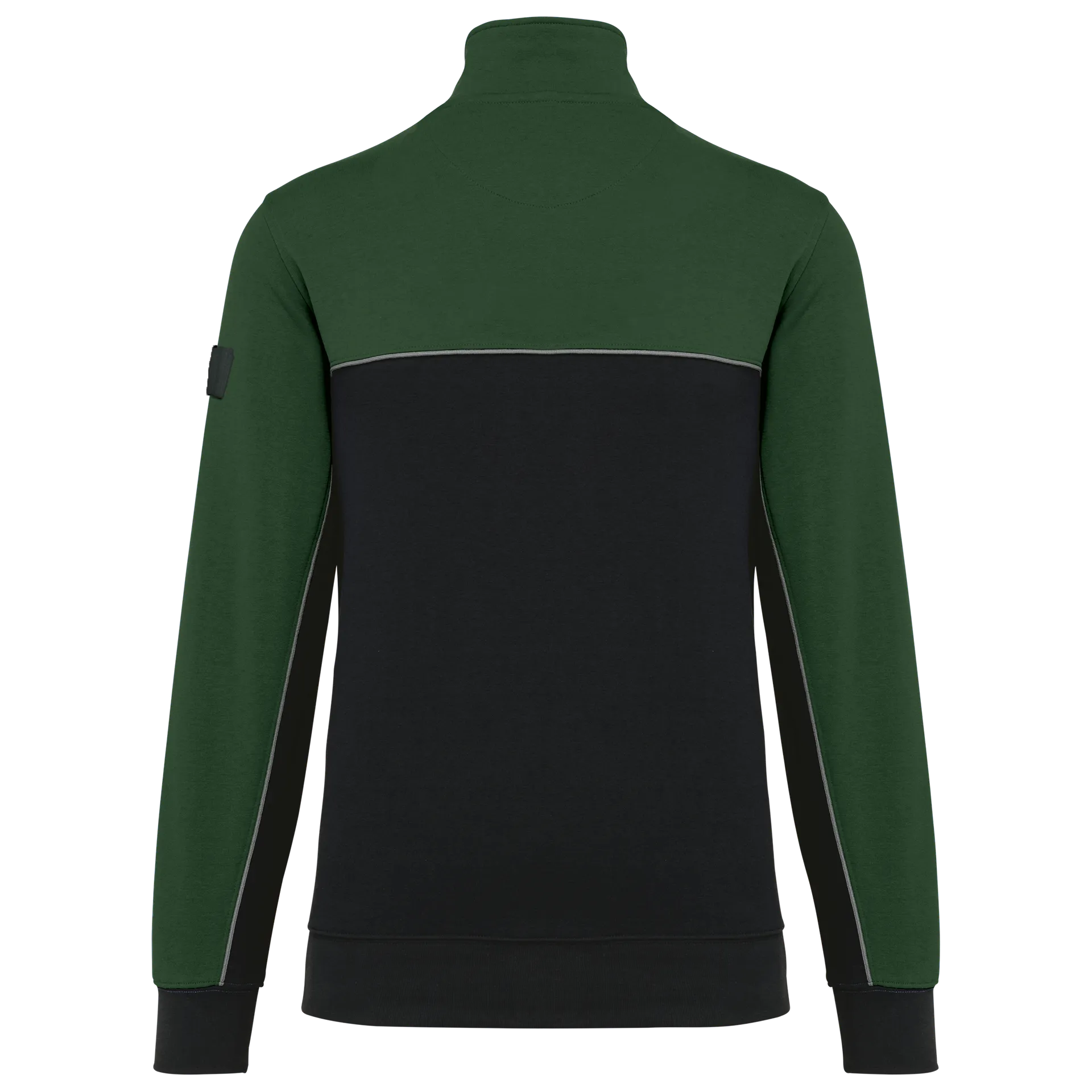 Umweltfreundliches Unisex-Sweatshirt mit Reißverschlusskragen