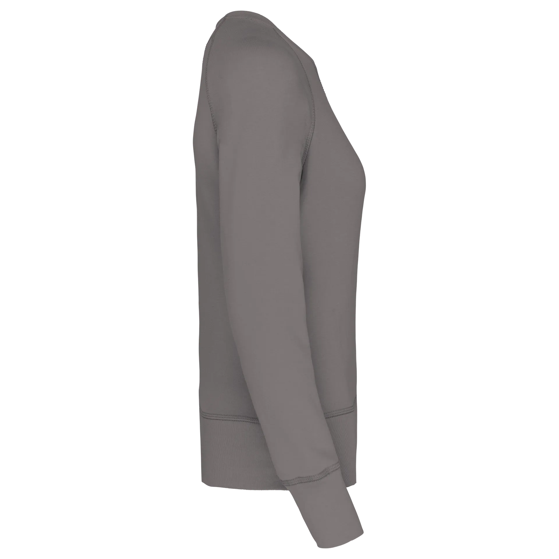 Damen Sweatshirt BIO-BAUMWOLLE Rundhalsausschnitt Raglanärmel