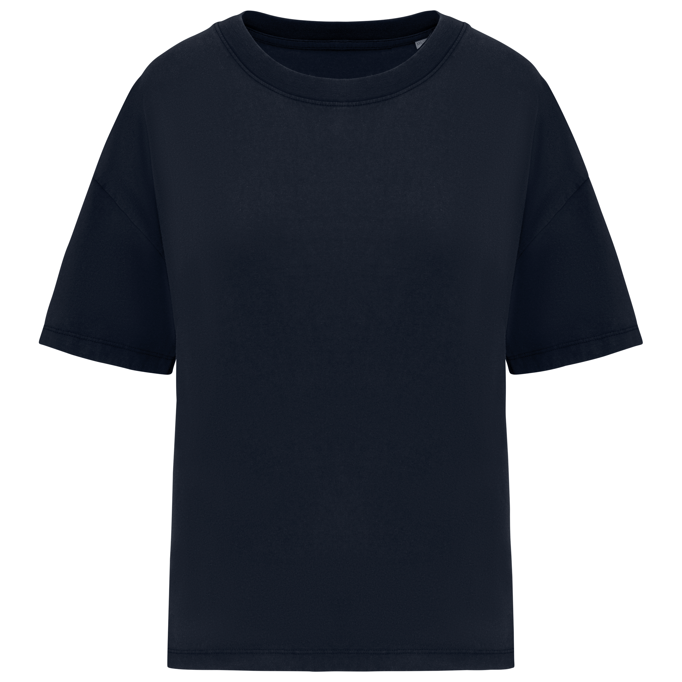 Ausgewaschenes umweltfreundliches Oversize-T-Shirt für Damen