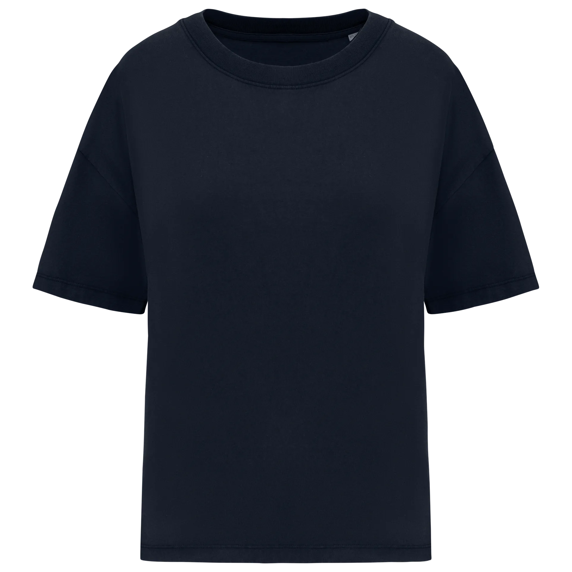 Ausgewaschenes umweltfreundliches Oversize-T-Shirt für Damen