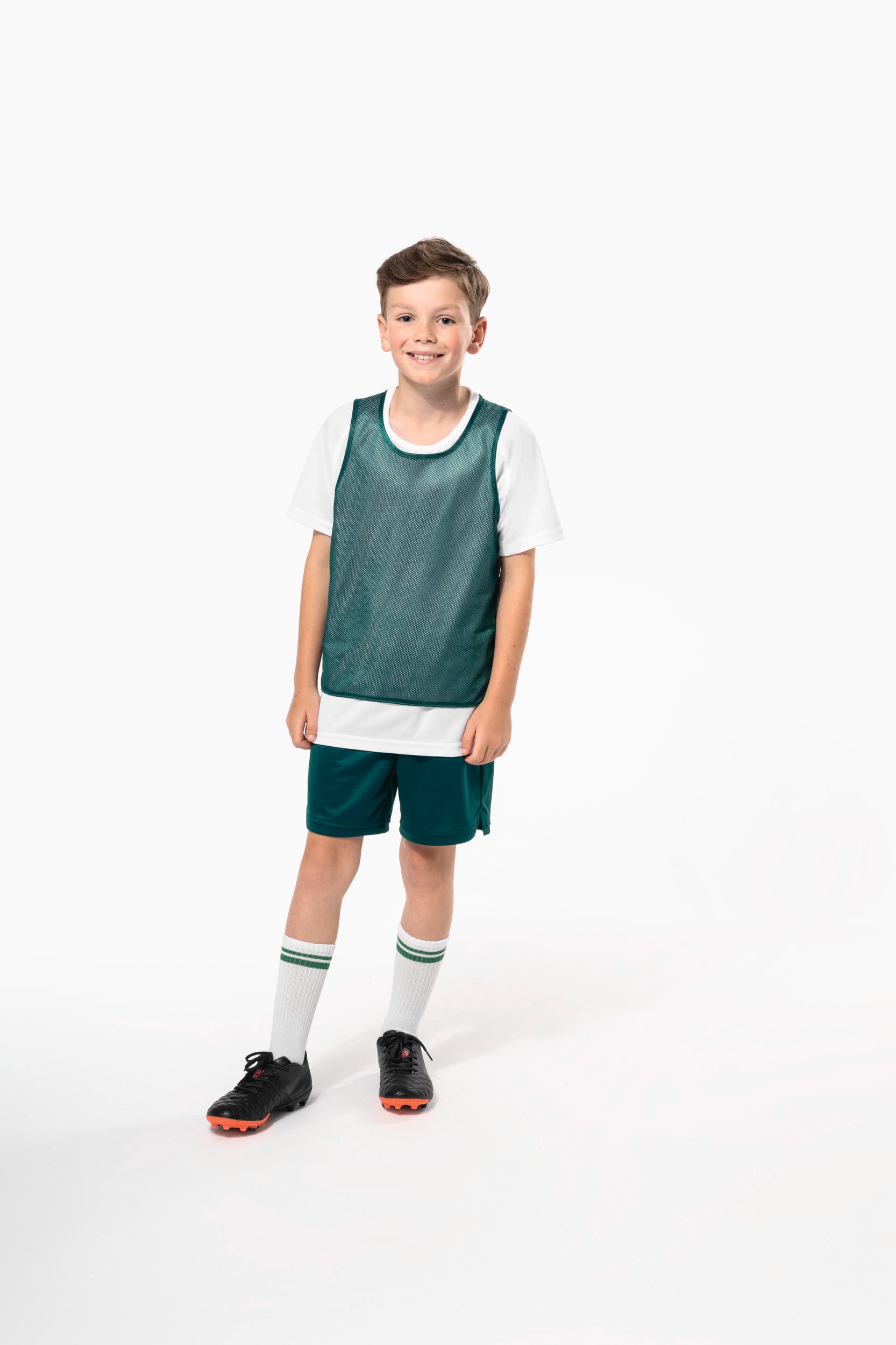 Beidseitig tragbares Multisport-Leibchen für Kinder