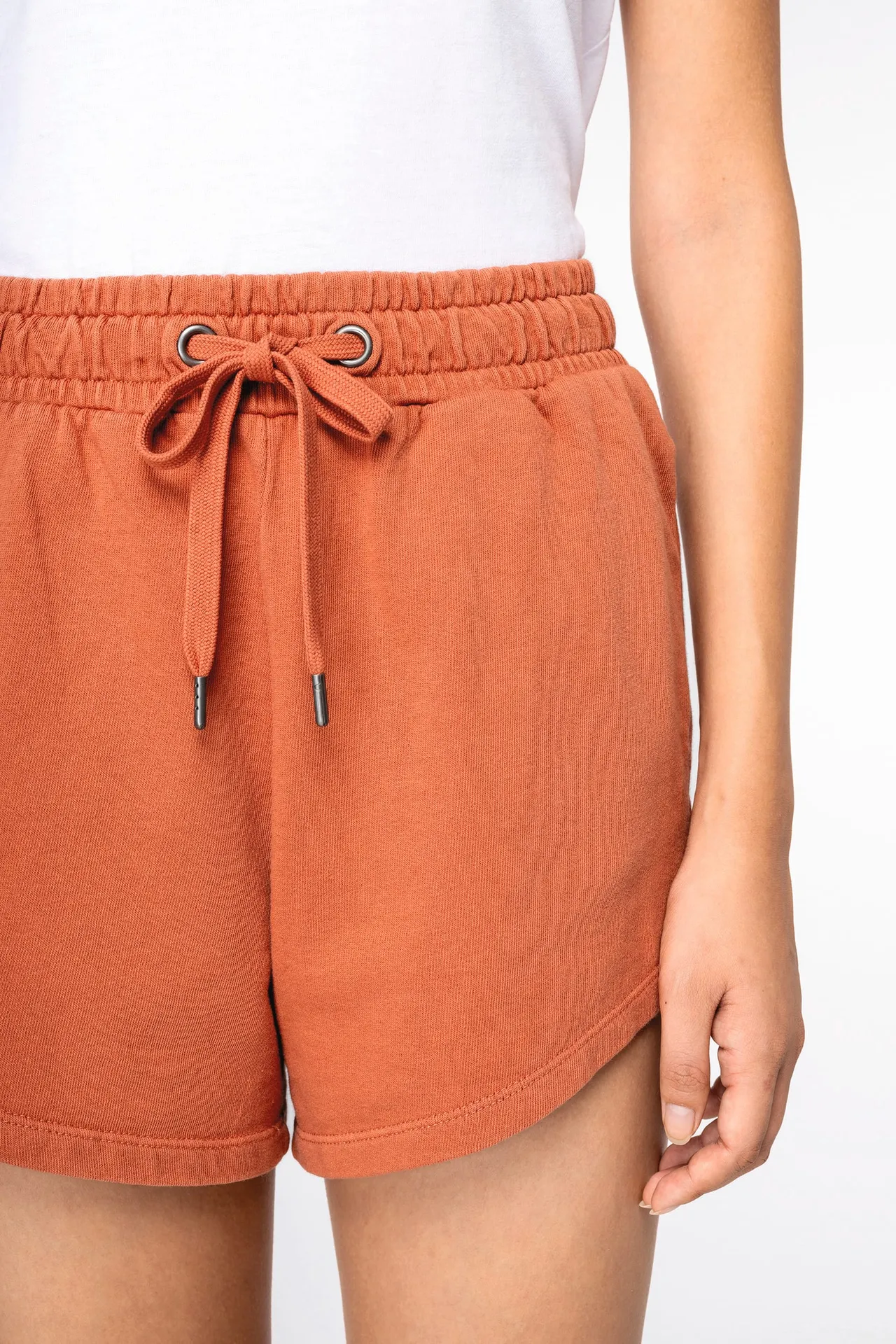 Umweltfreundliche Damenshorts aus French Terry