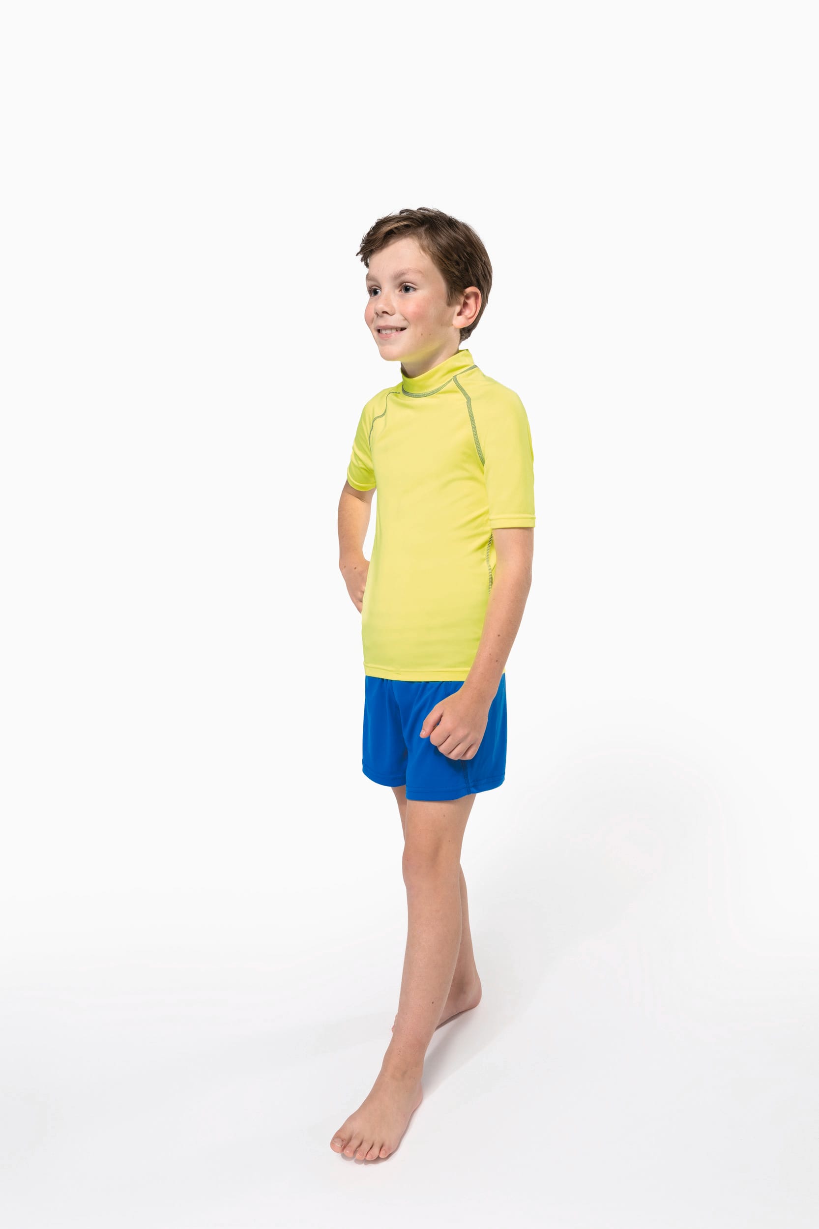 Kinder-Funktionsshirt Kurzarm und UV-Schutz