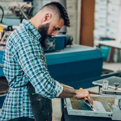 Druck auf Textil banner - Kopie