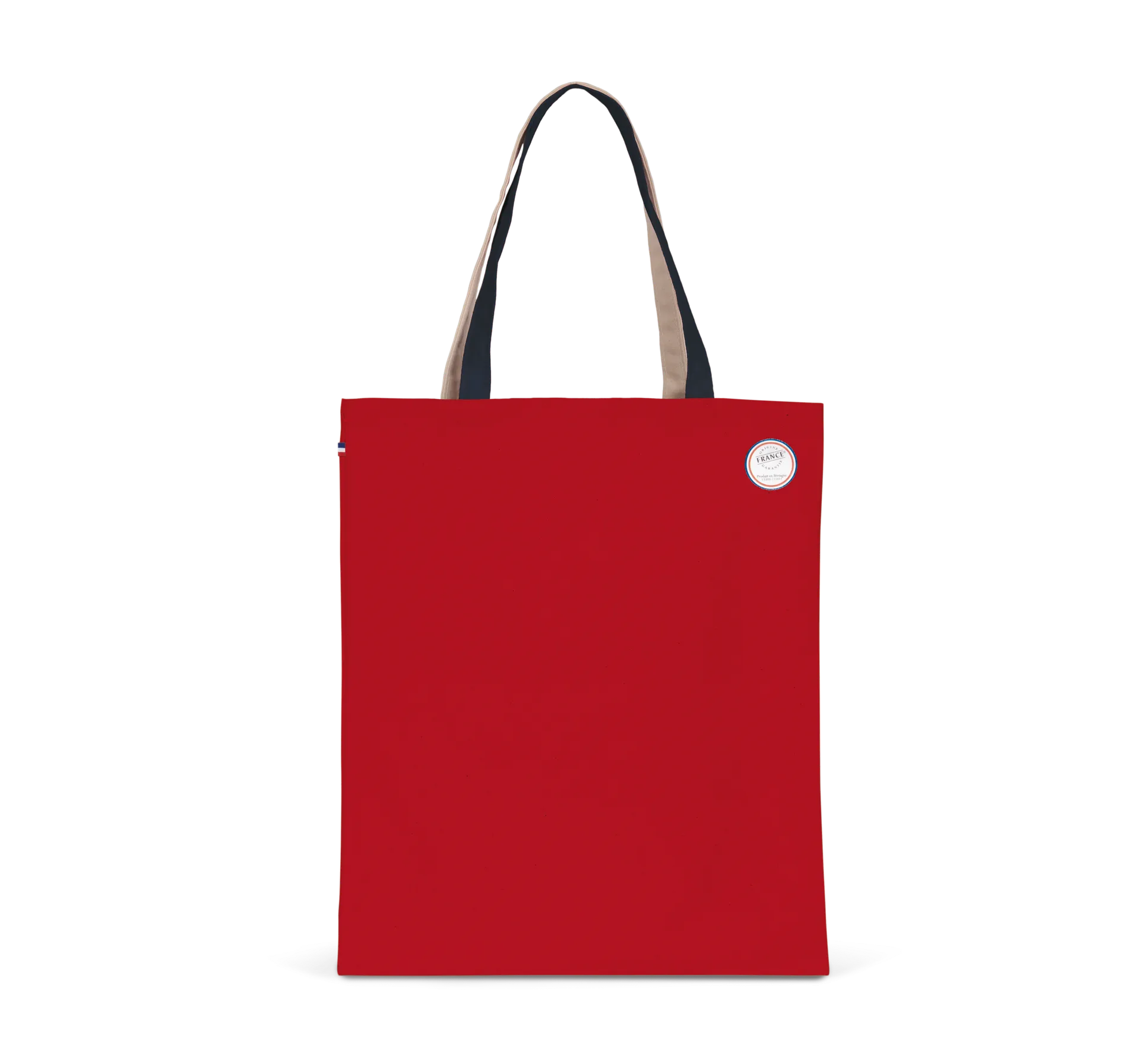 Dreifarbige Shoppingtasche