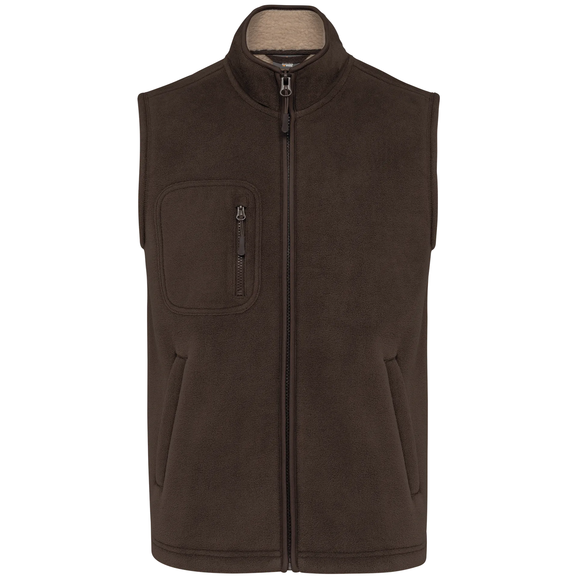 Bodywärmer aus Fleece mit Sherpa-Innenseite, Unisex