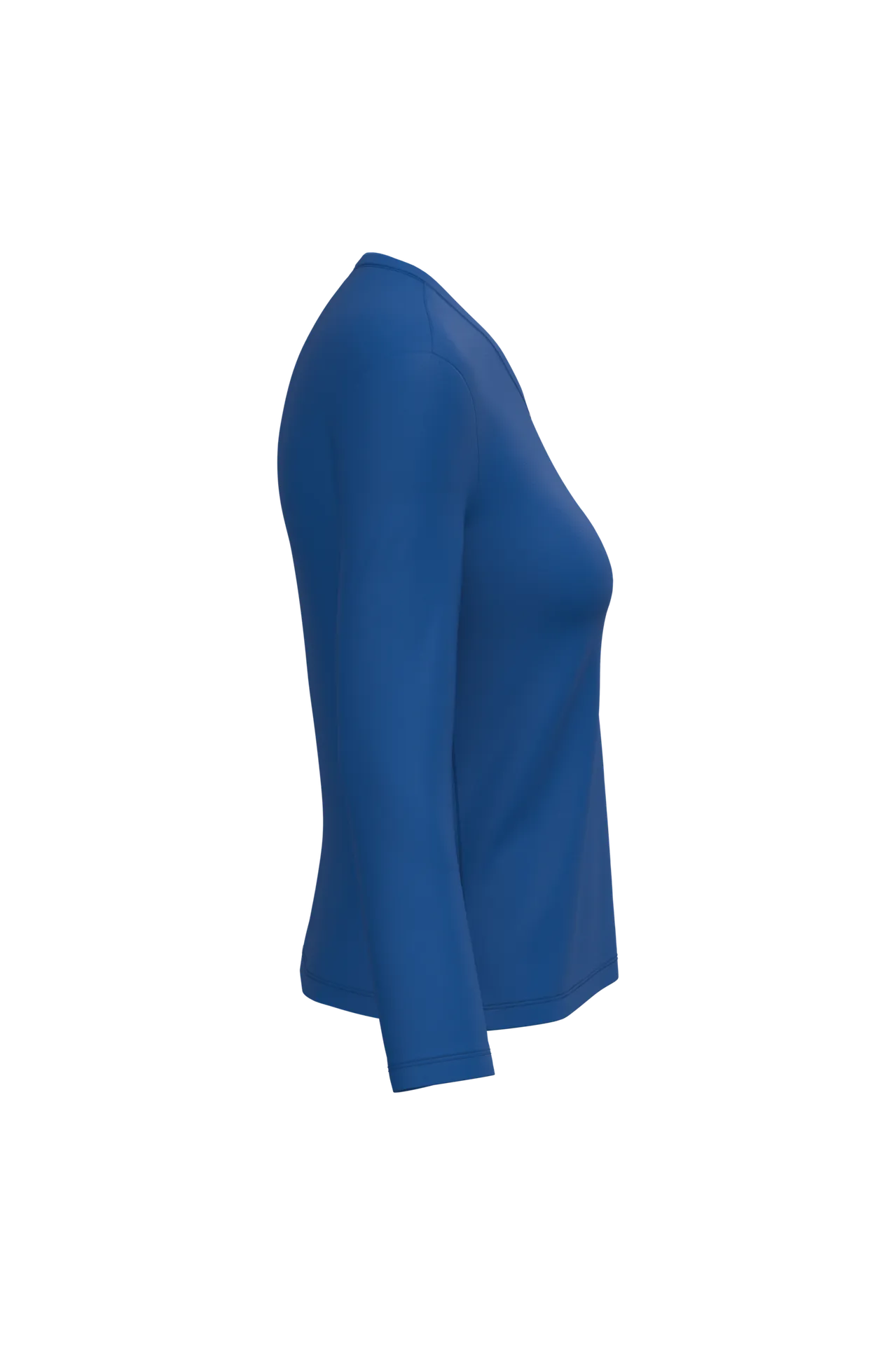 Damen-Langarmshirt mit V-Ausschnitt