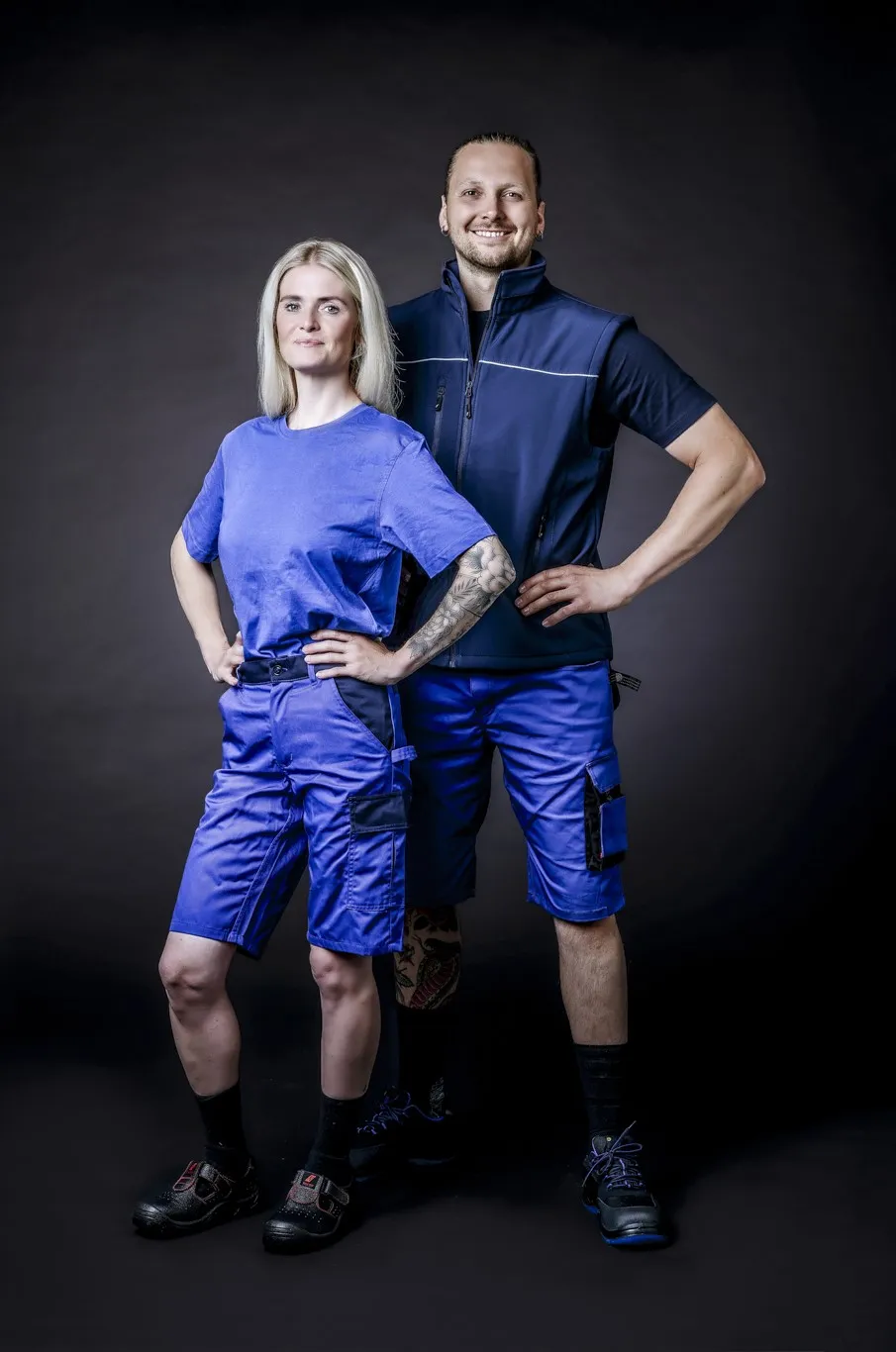 Nitras- MOTION TEX LIGHT Kurze Arbeitshose für warme Tage