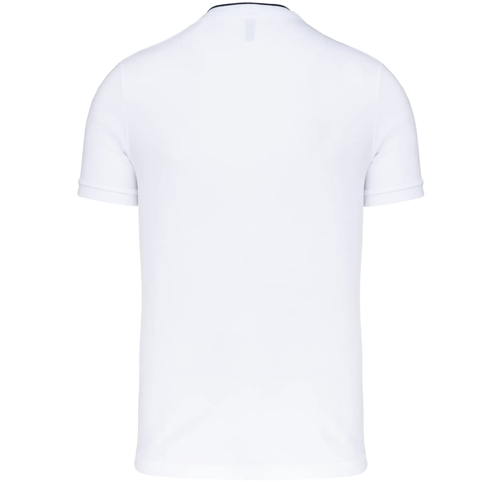 Kurzarm-Polohemd für Herren mit Maokragen