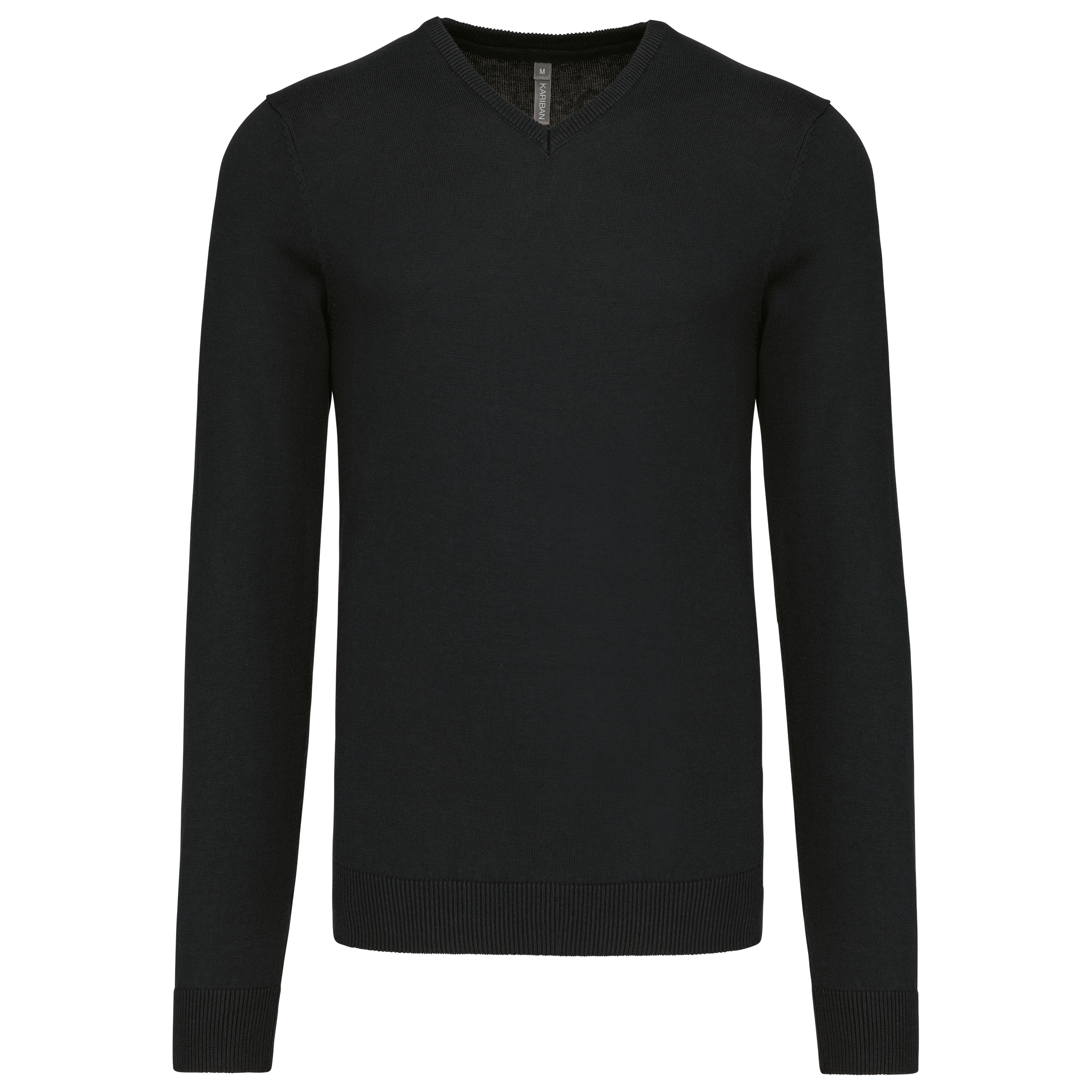 Herrenpullover mit V-Ausschnitt