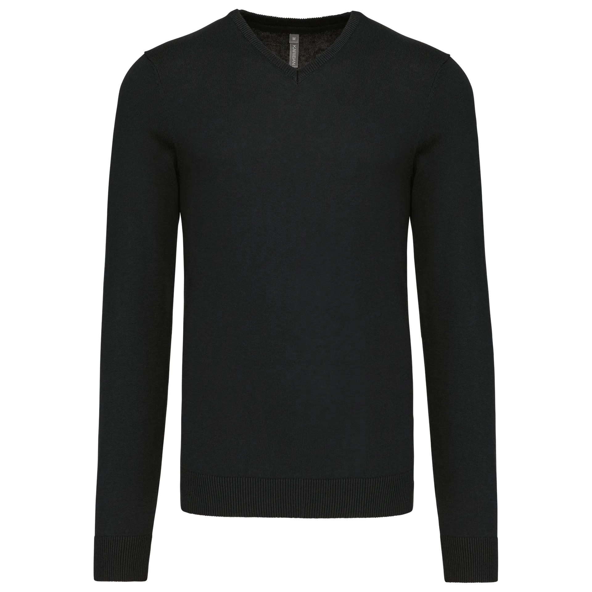 Herrenpullover mit V-Ausschnitt