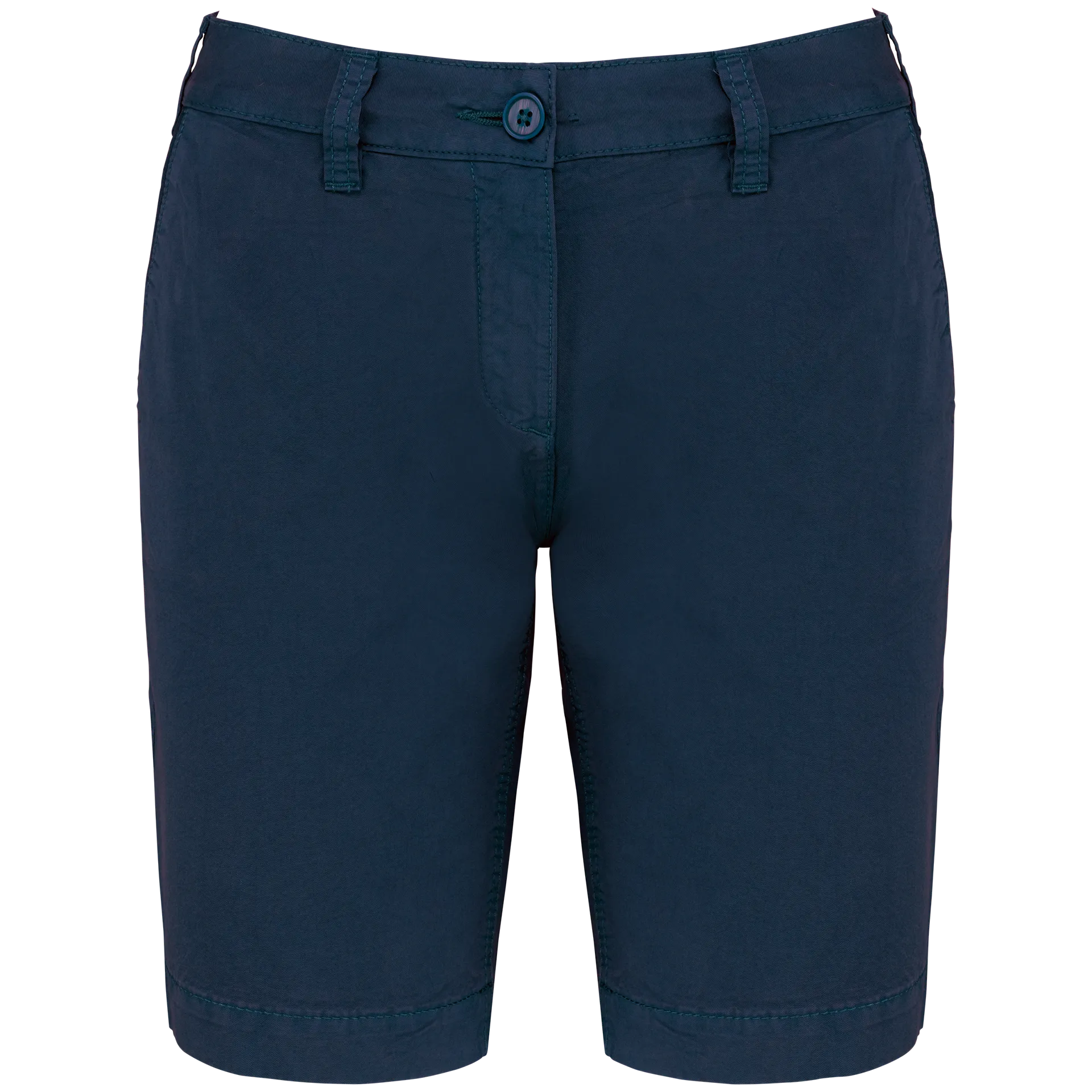 Bermuda-Shorts für Damen im ausgewaschenen Look