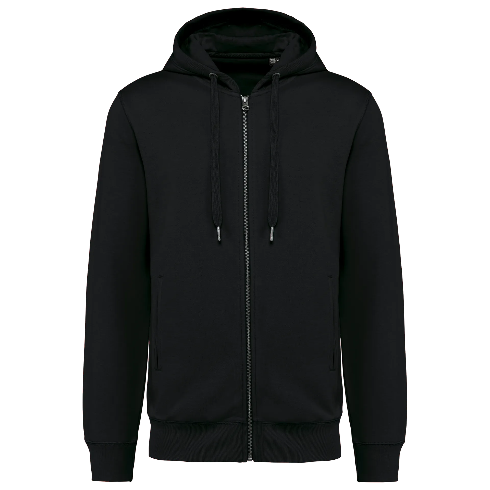 Umweltfreundliches Unisex-Kapuzensweatshirt mit Reißverschluss