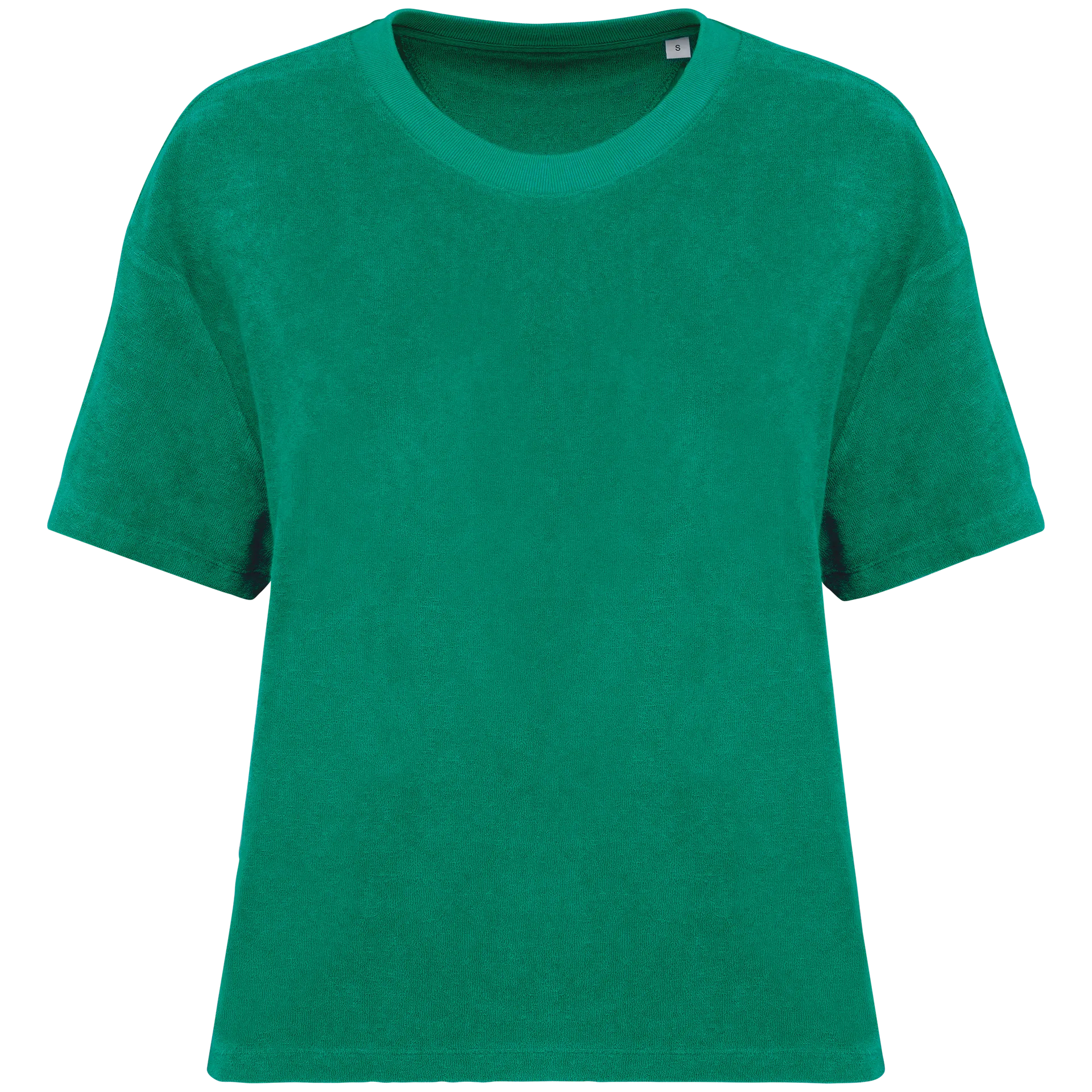 Umweltfreundliches Damen-T-Shirt aus Frottee