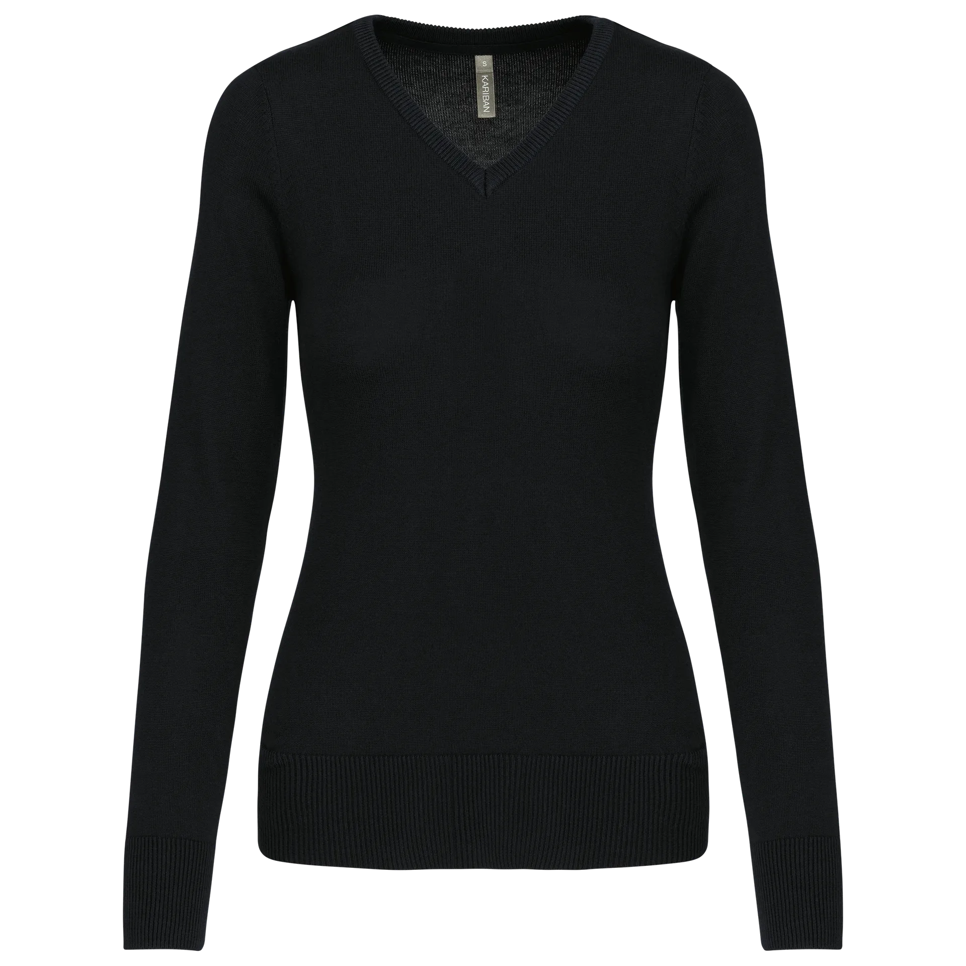 Damenpullover mit V-Ausschnitt