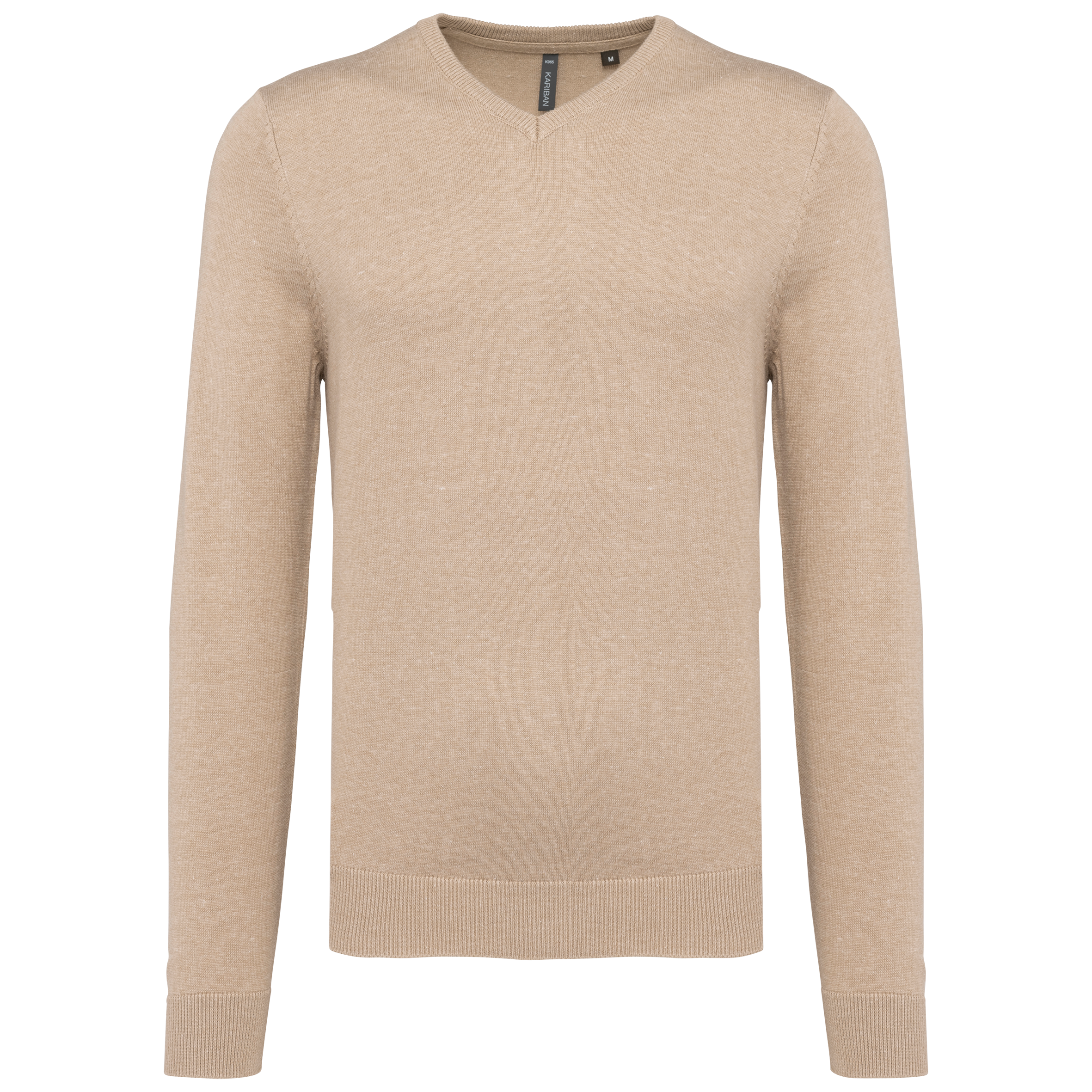 Herrenpullover mit V-Ausschnitt
