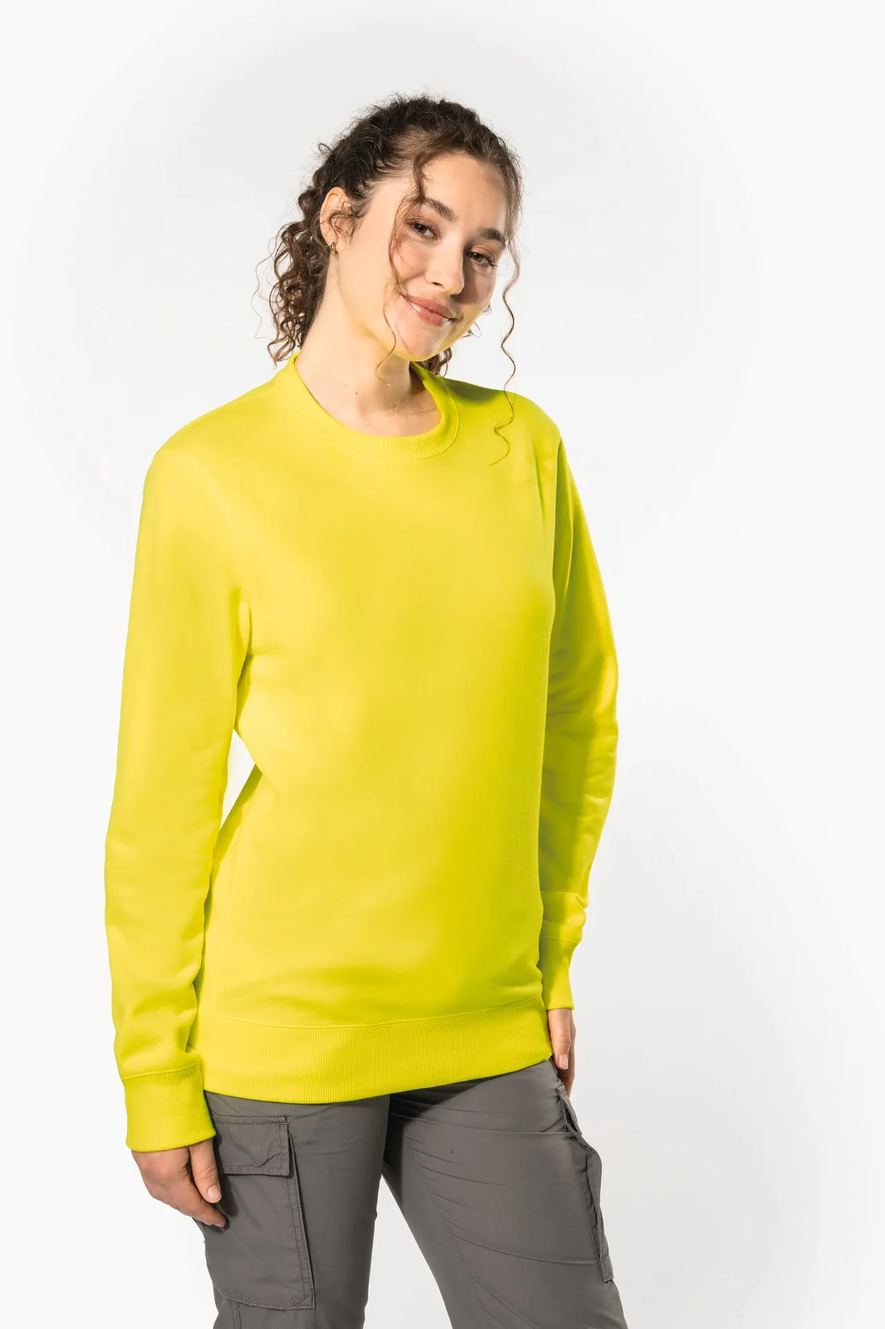 Recyceltes Unisex-Sweatshirt mit Rundhalsausschnitt