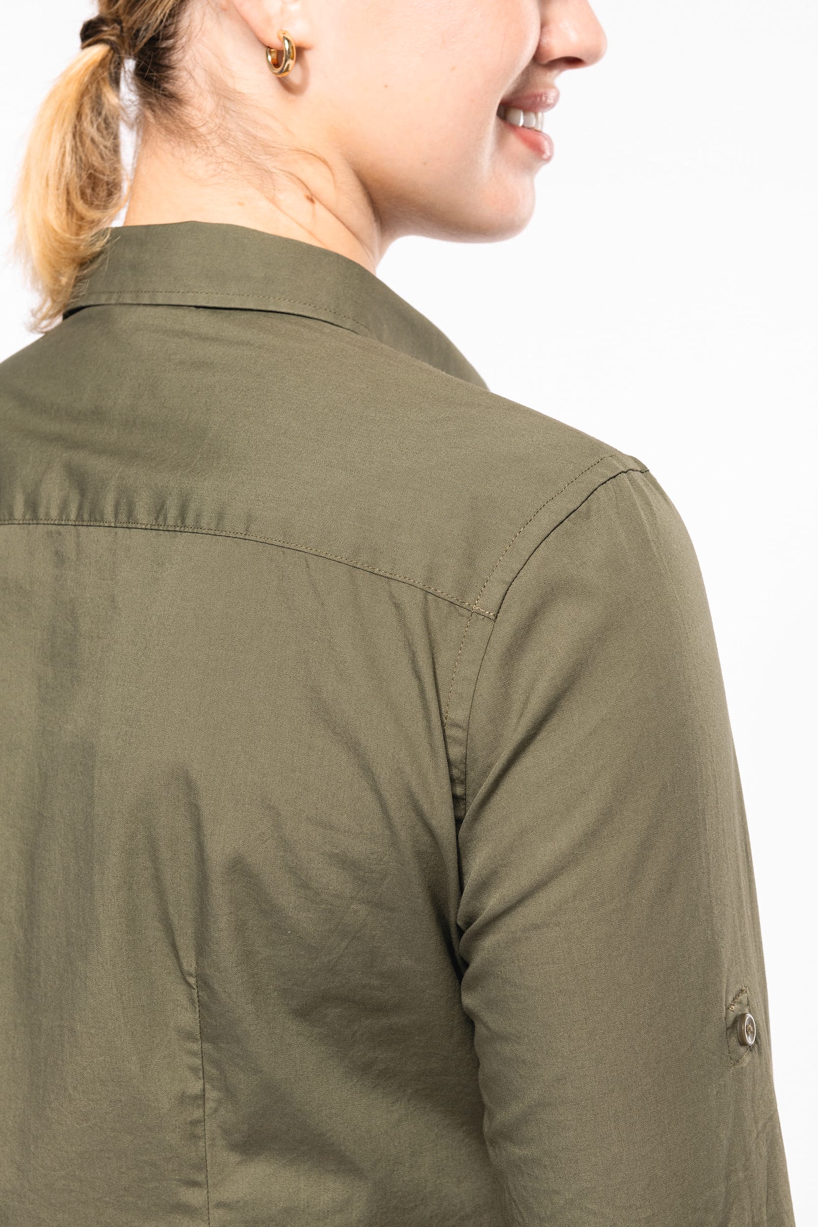 Langarm-Safarihemd für Damen