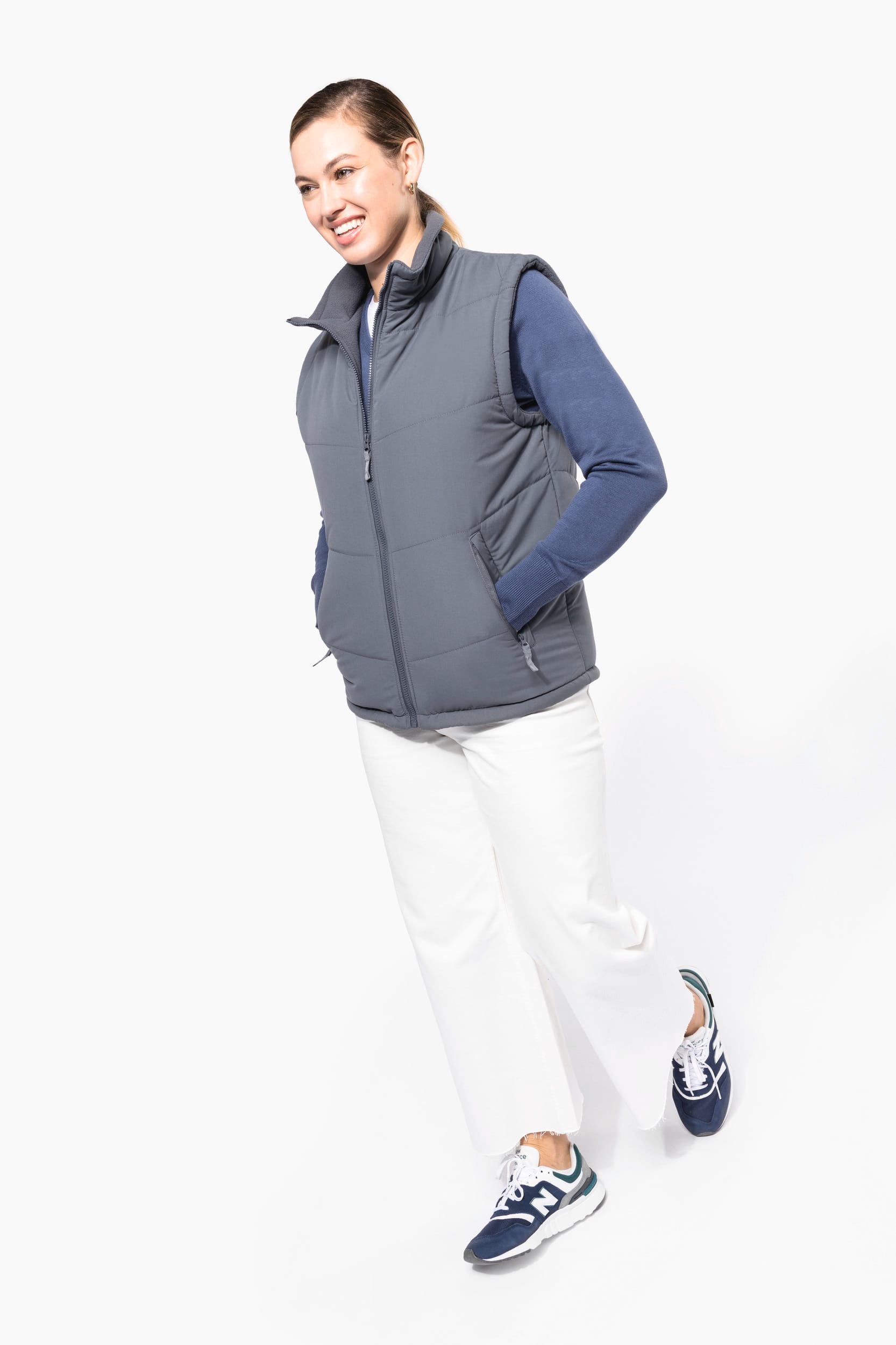 Bodywärmer mit Fleecefutter