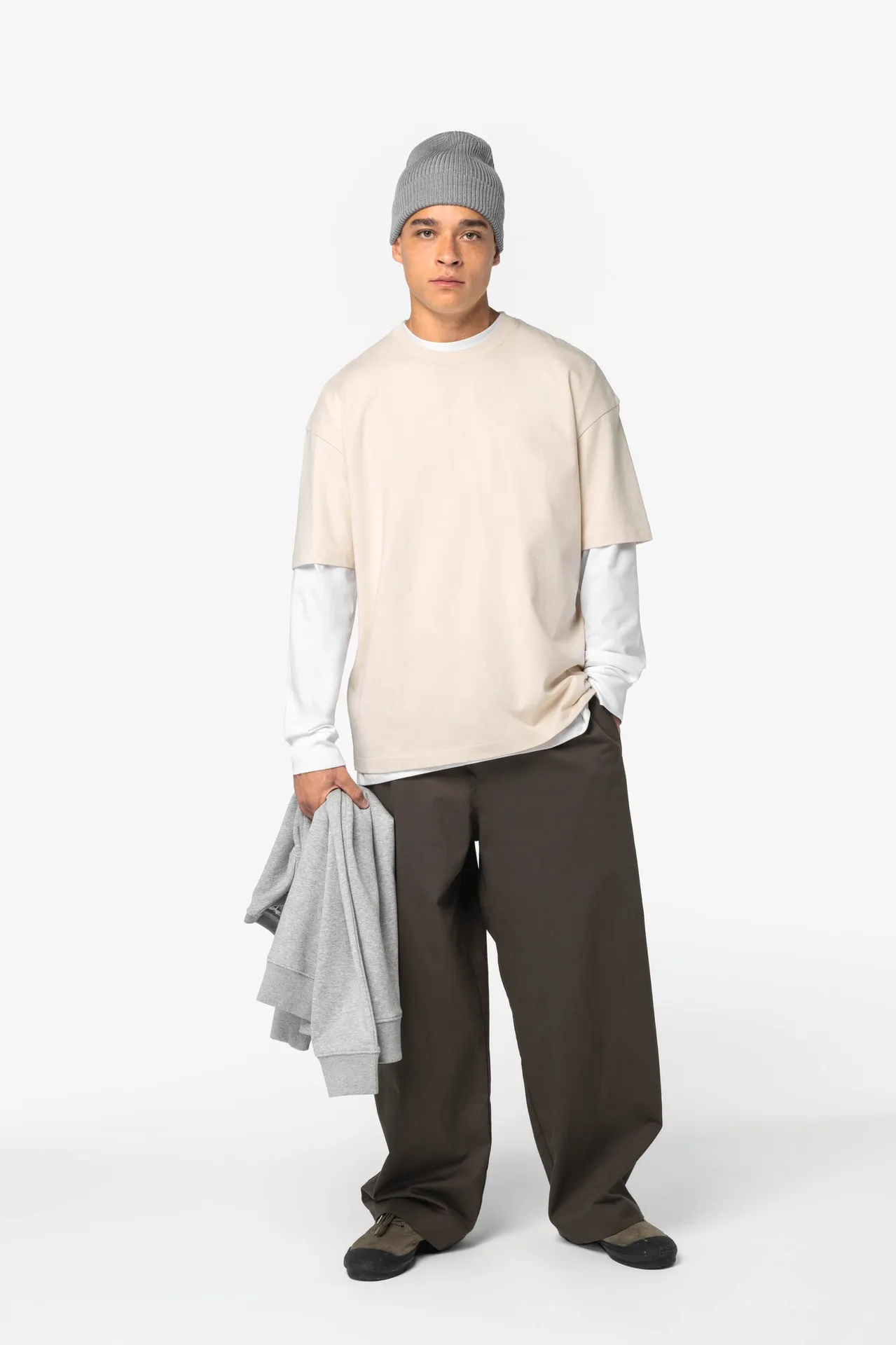 Umweltfreundliches Oversize Herren T-Shirt