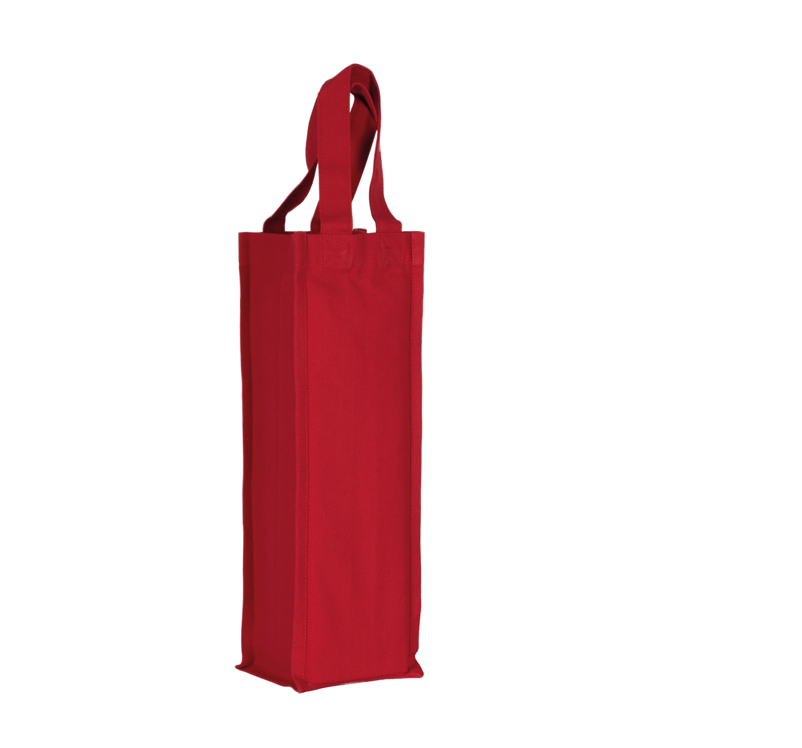 Flaschenbeutel. Baumwollcanvas