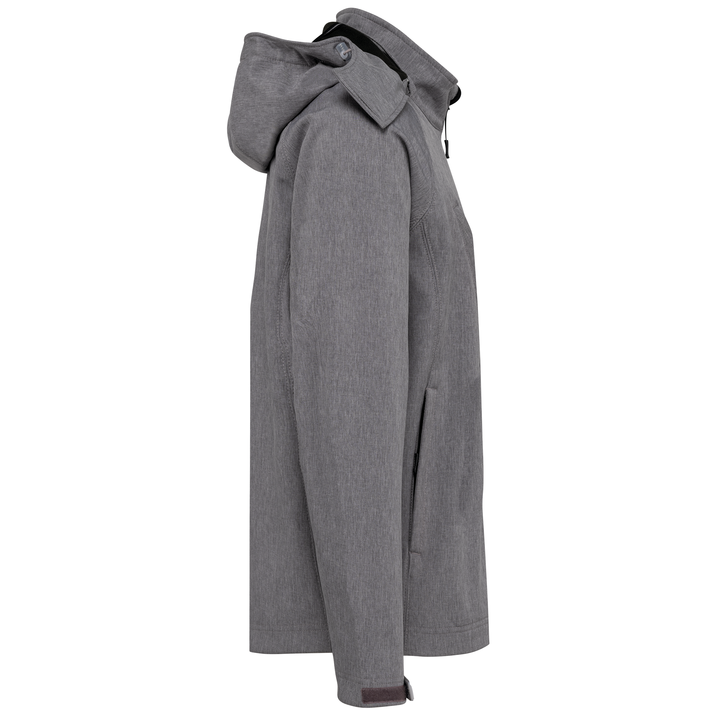 Herren Softshell-Jacke mit Abnehmbare Kapuze