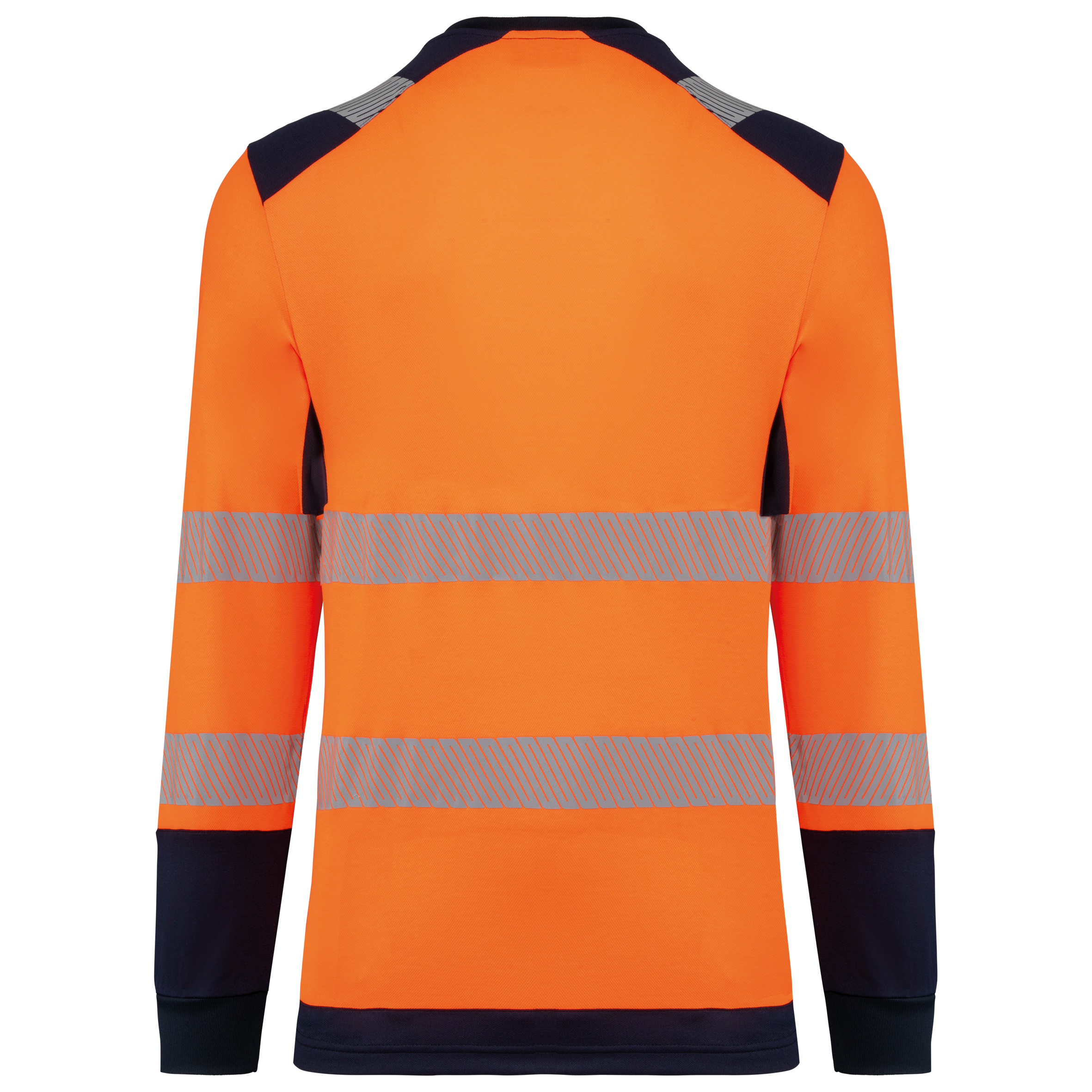 Recyceltes Sicherheits-T-Shirt mit langen Ärmeln