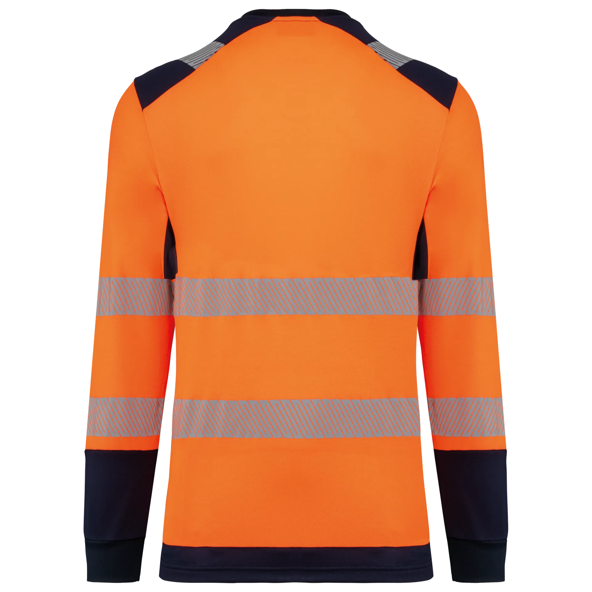 Recyceltes Sicherheits-T-Shirt mit langen Ärmeln