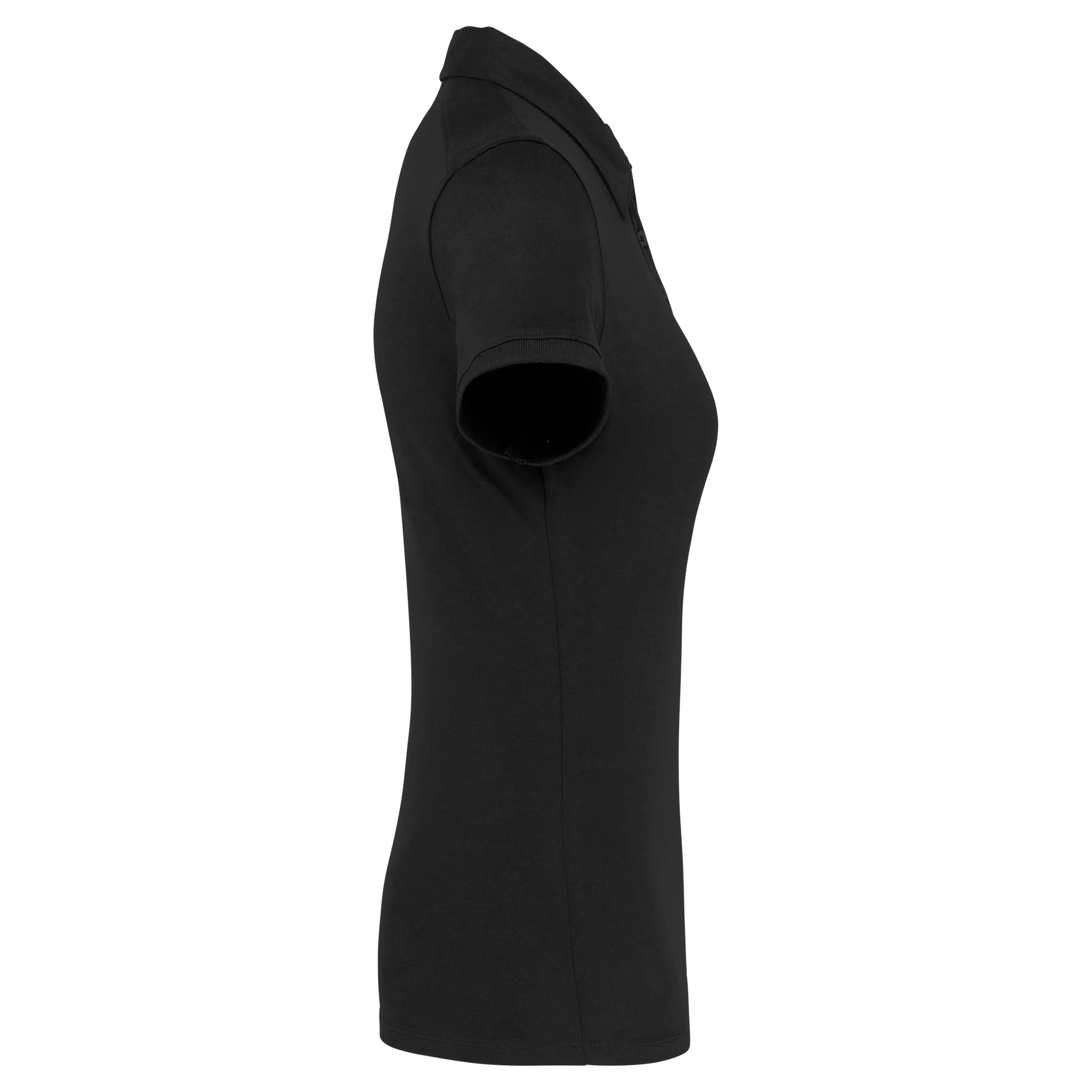 Jersey-Kurzarm-Polohemd für Damen