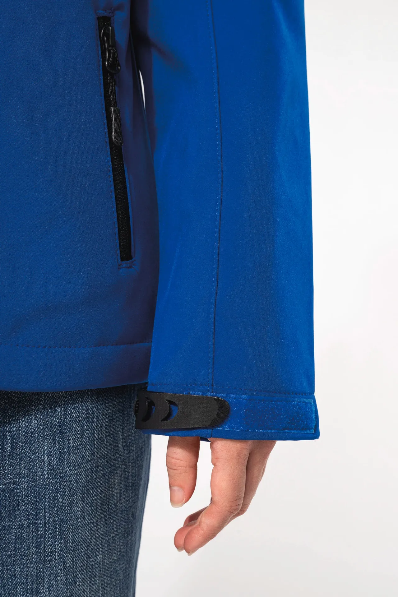 Damenparka Softshell wattiert mit Kapuze