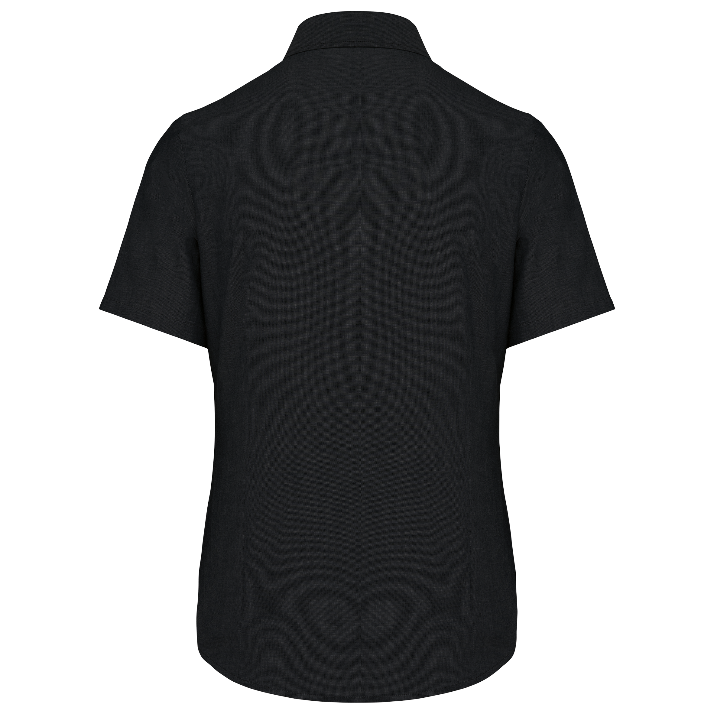 Damen Oxford Kurzarmbluse