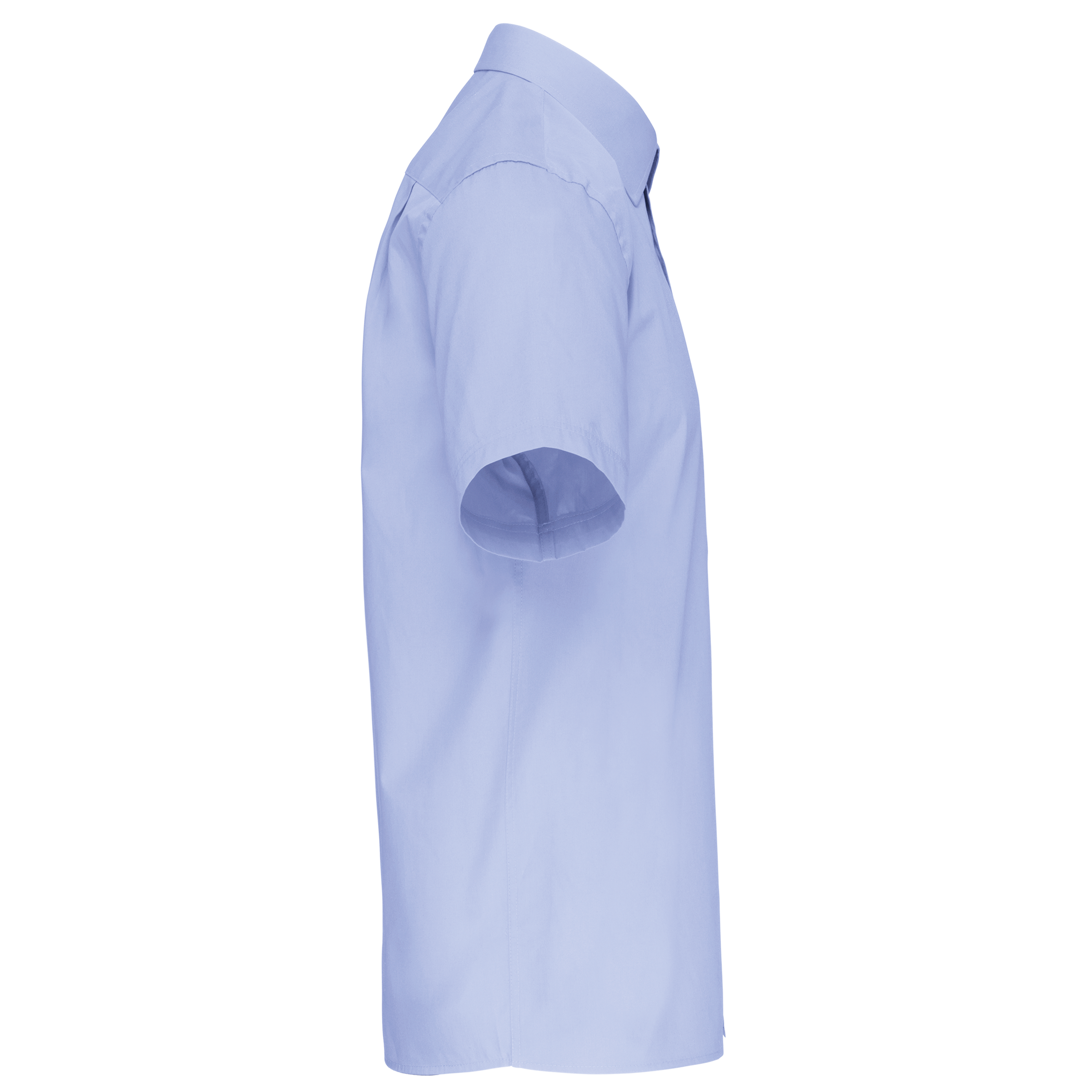 Herren Popelinehemd Kurzarm