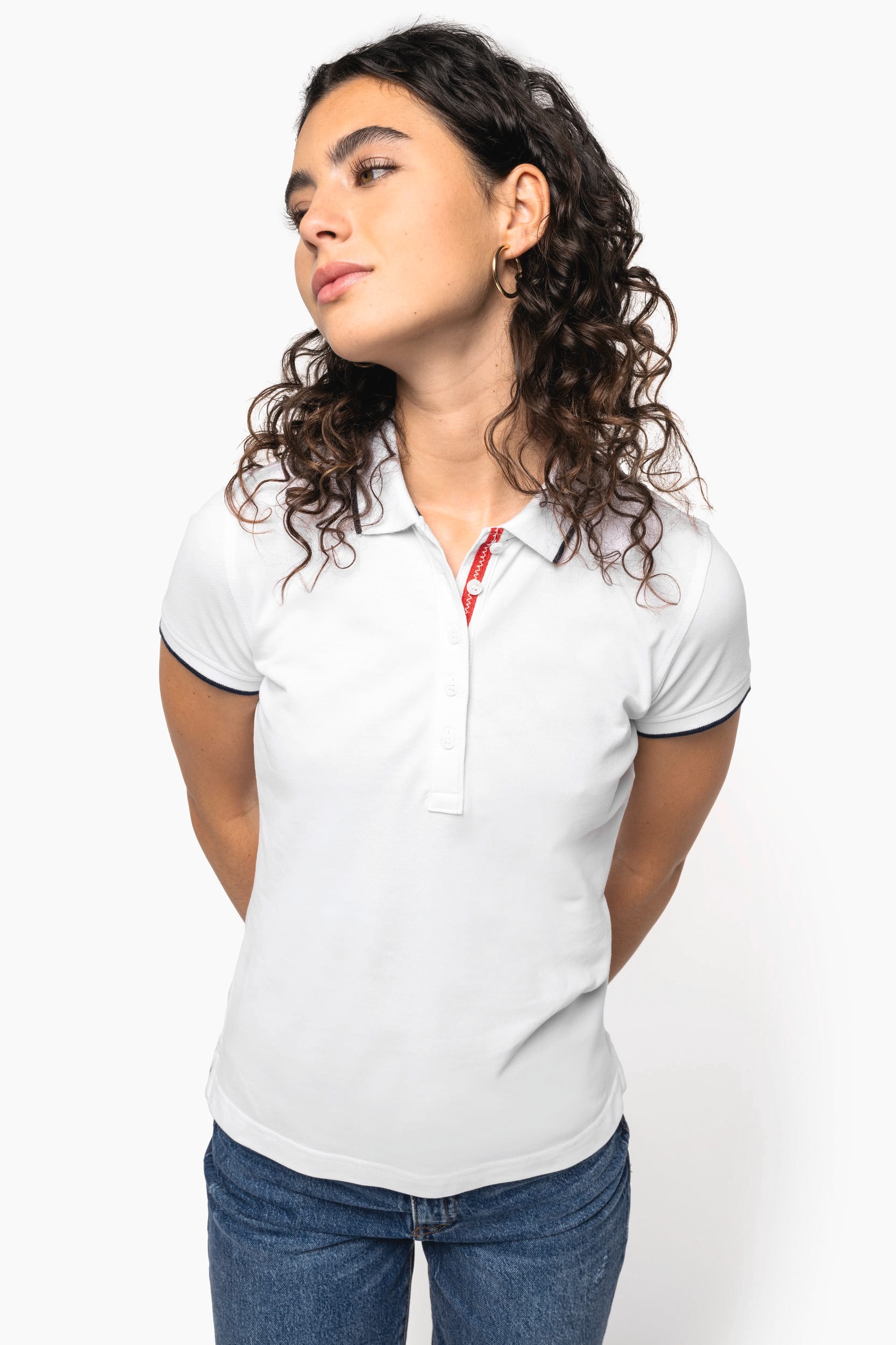 Damen Poloshirt Kurzarm