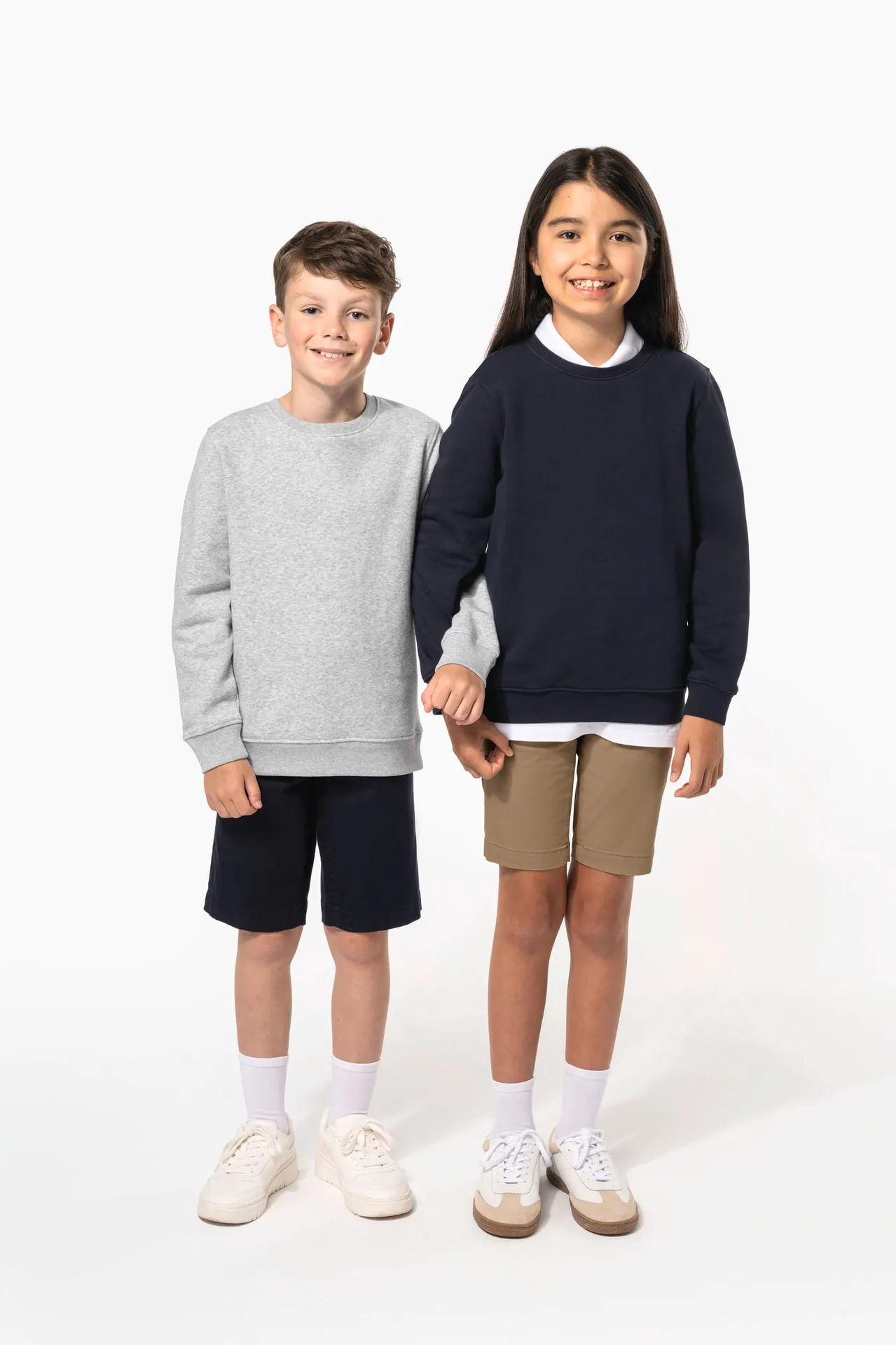 Sweatshirt mit Rundhalsausschnitt für Kinder