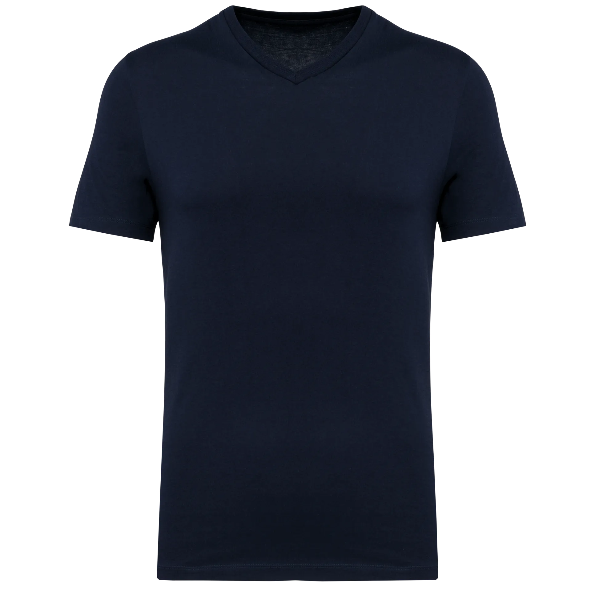 Supima® Herren-T-Shirt mit V-Ausschnitt und kurzen Ärmeln