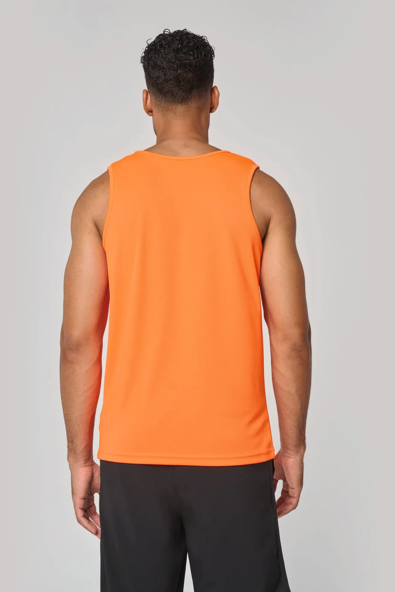 Herren Basic Sport Funktionsshirt ärmellos