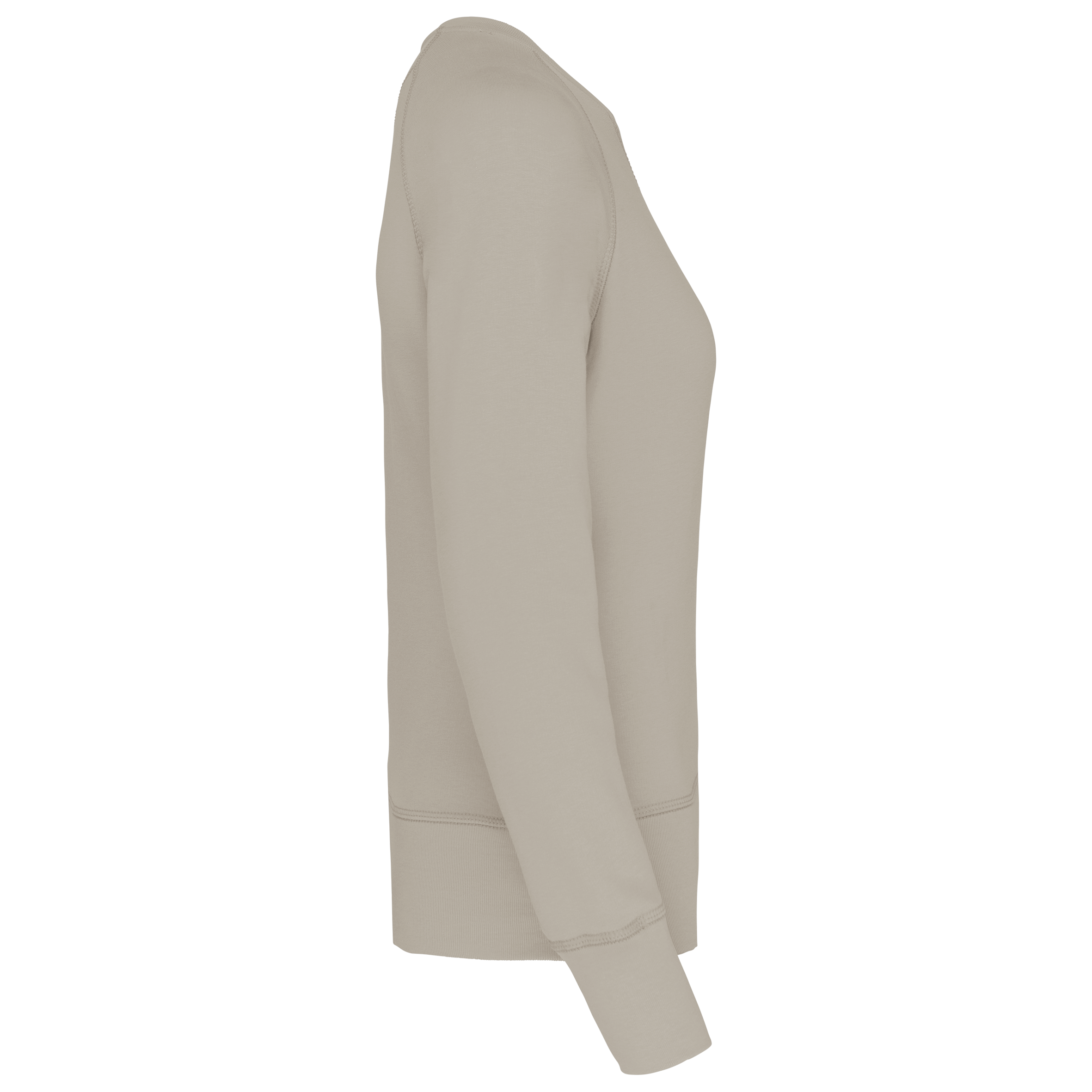 Damen Sweatshirt BIO-BAUMWOLLE Rundhalsausschnitt Raglanärmel