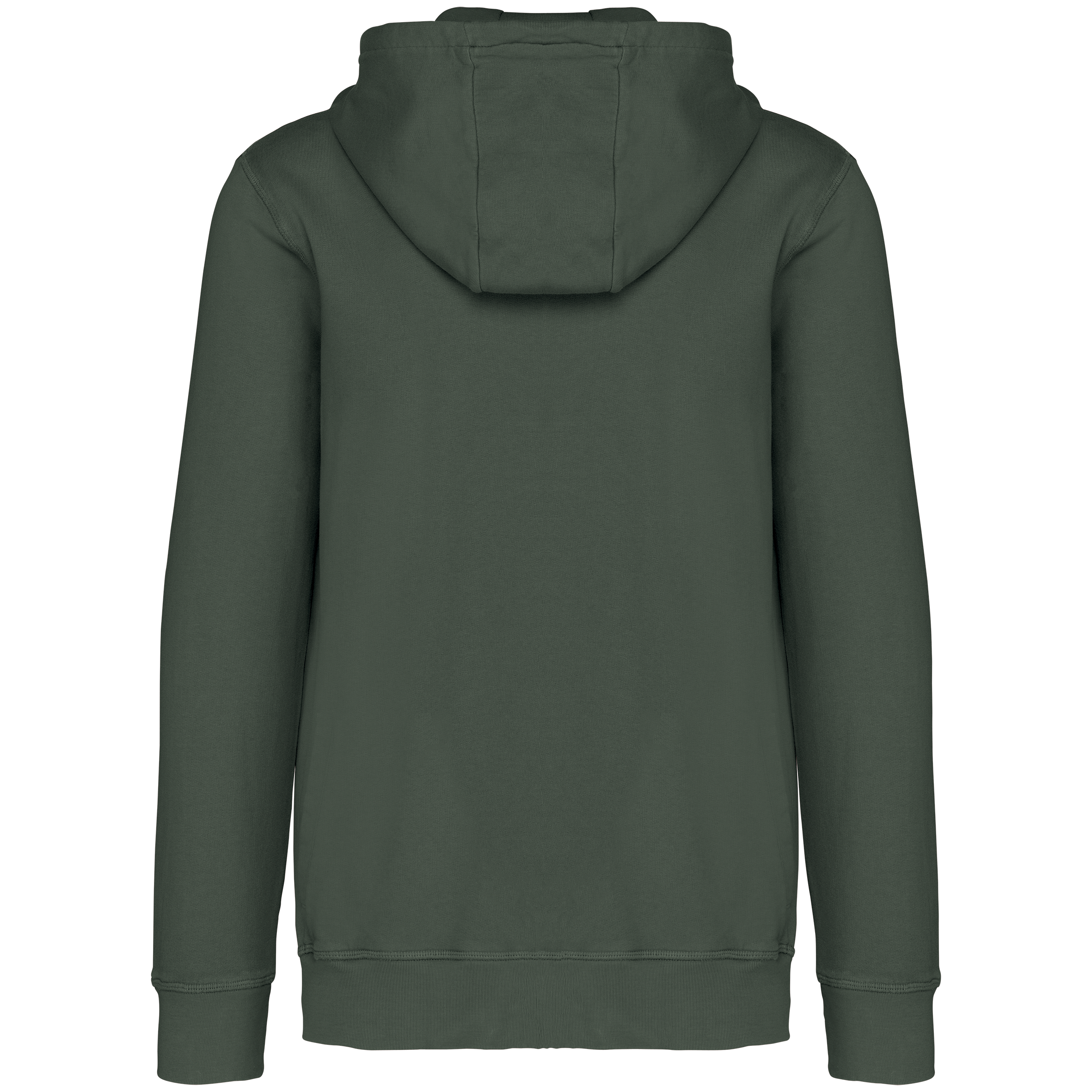 Umweltfreundliches Unisex-Kapuzensweatshirt aus French Terry mit Reißverschluss