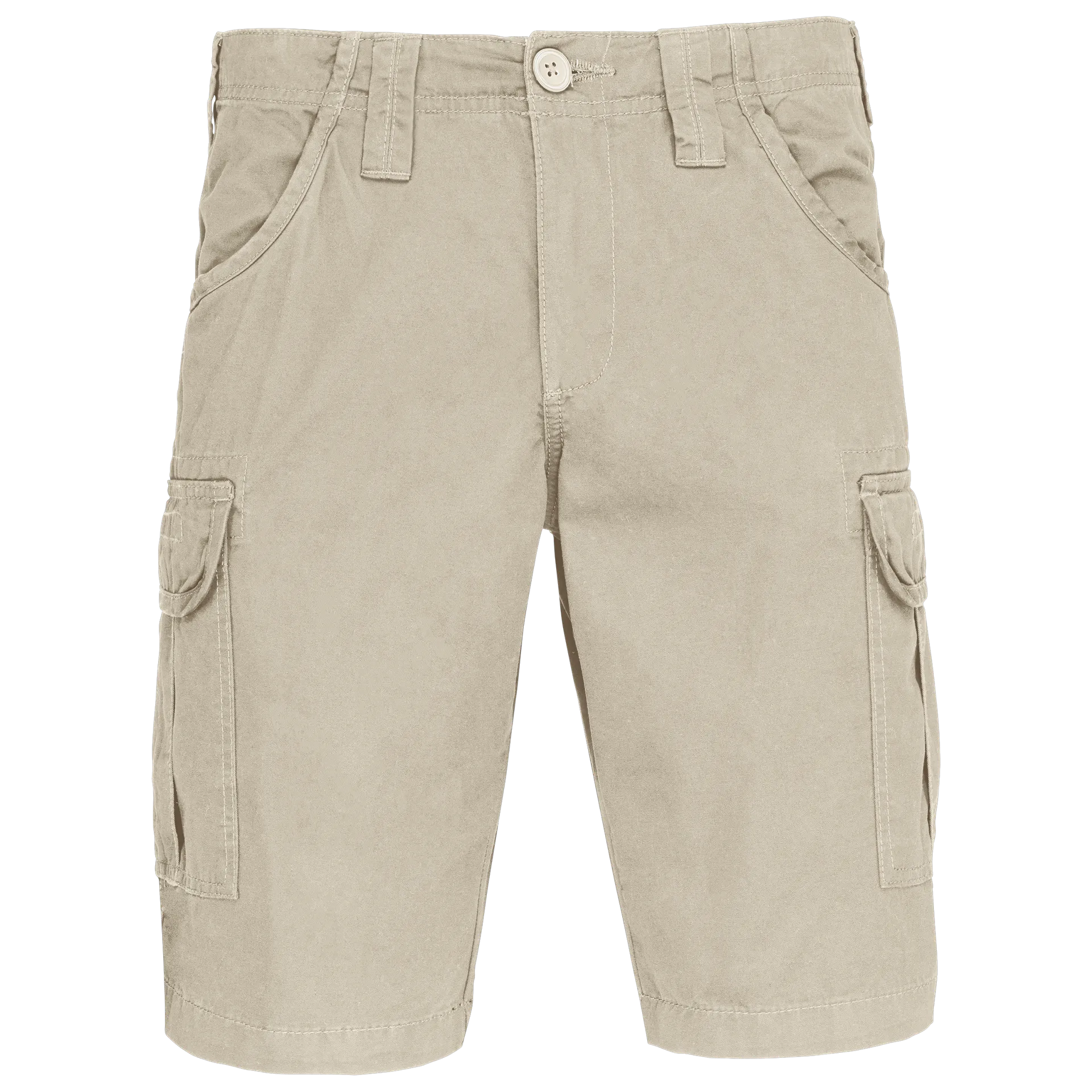 Multi pocket Bermuda shorts