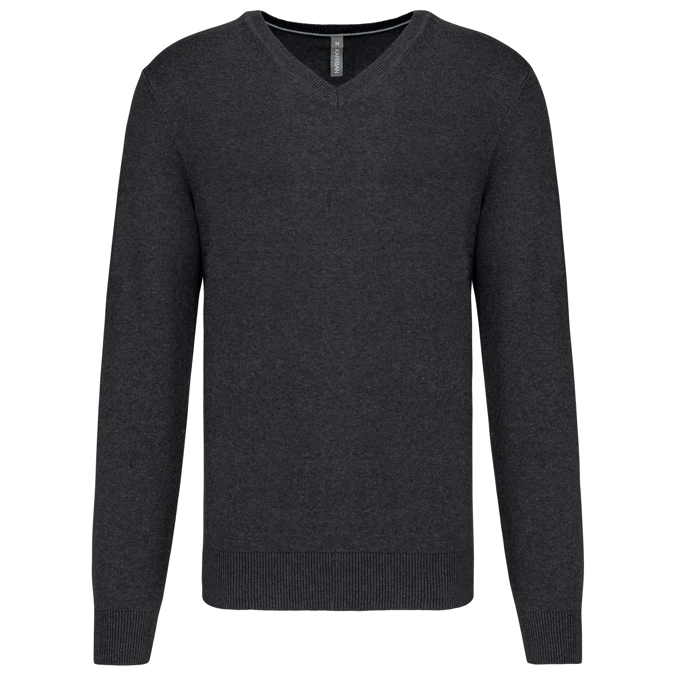 Premium-Pullover mit V-Ausschnitt