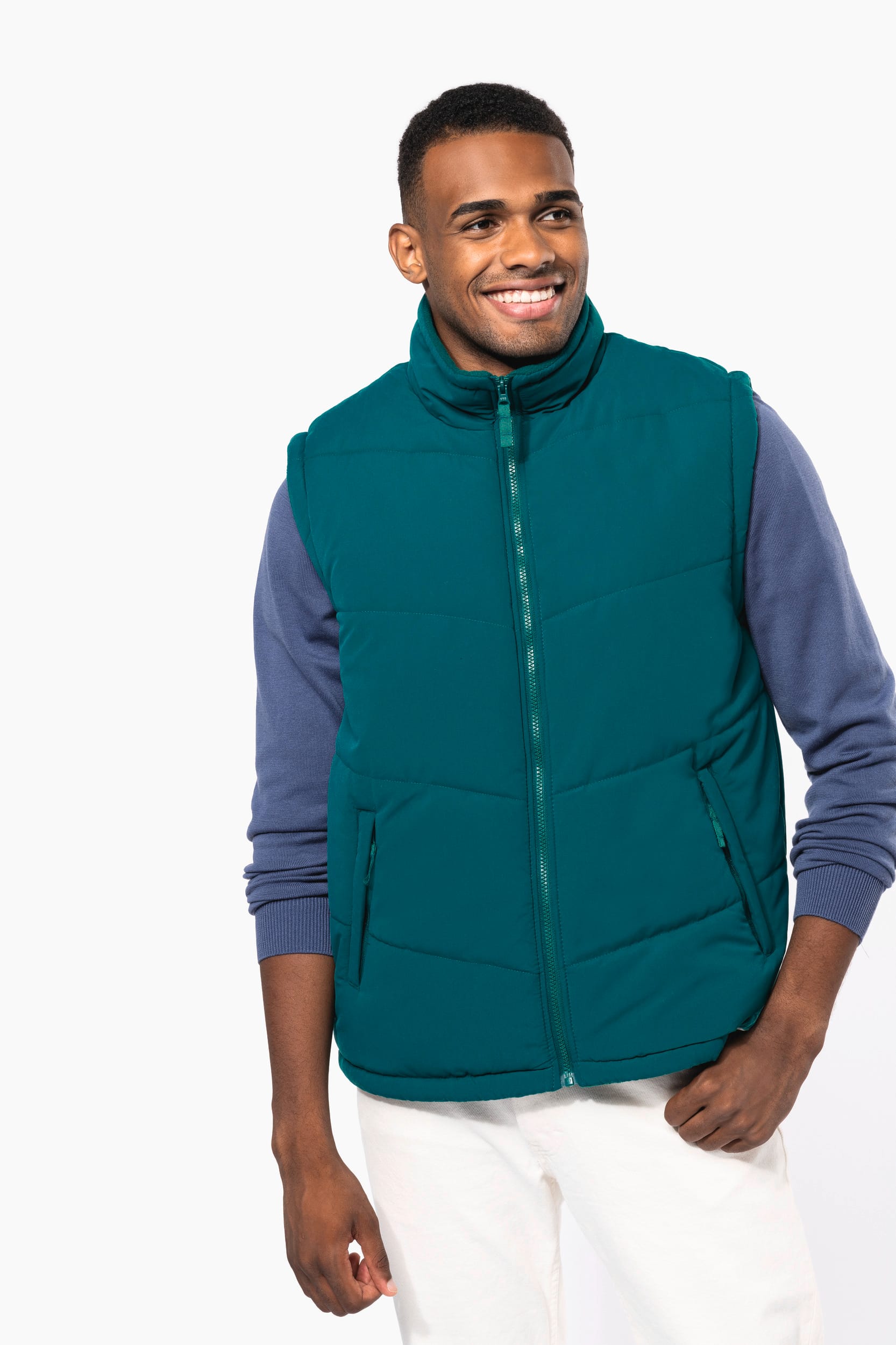 Bodywärmer mit Fleecefutter