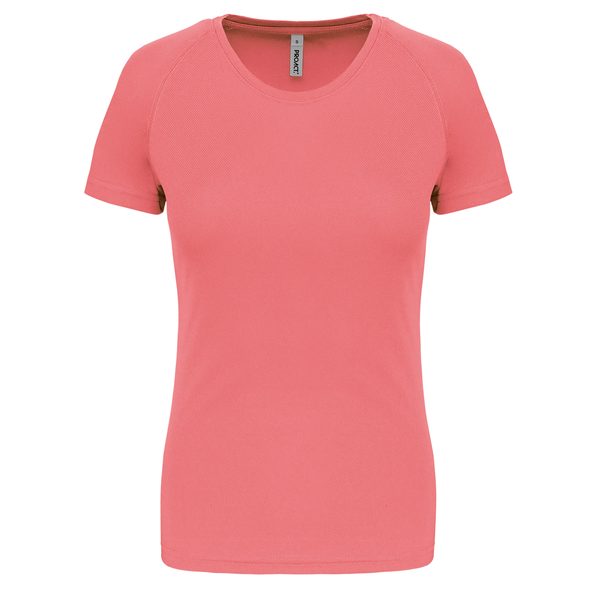 Damen Basic Sport Funktionsshirt Kurzarm