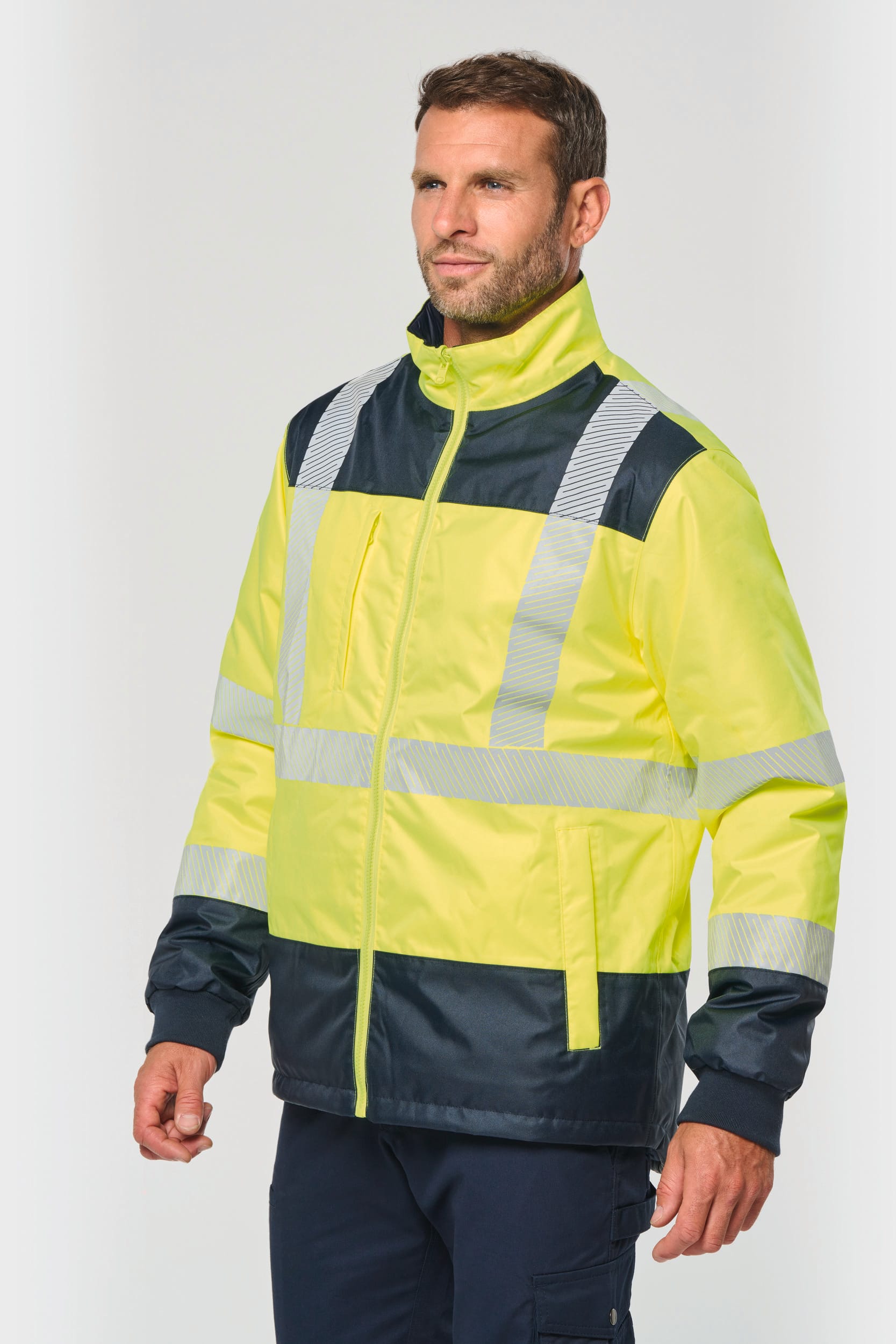 Recycelter Sicherheitsparka 4 in 1