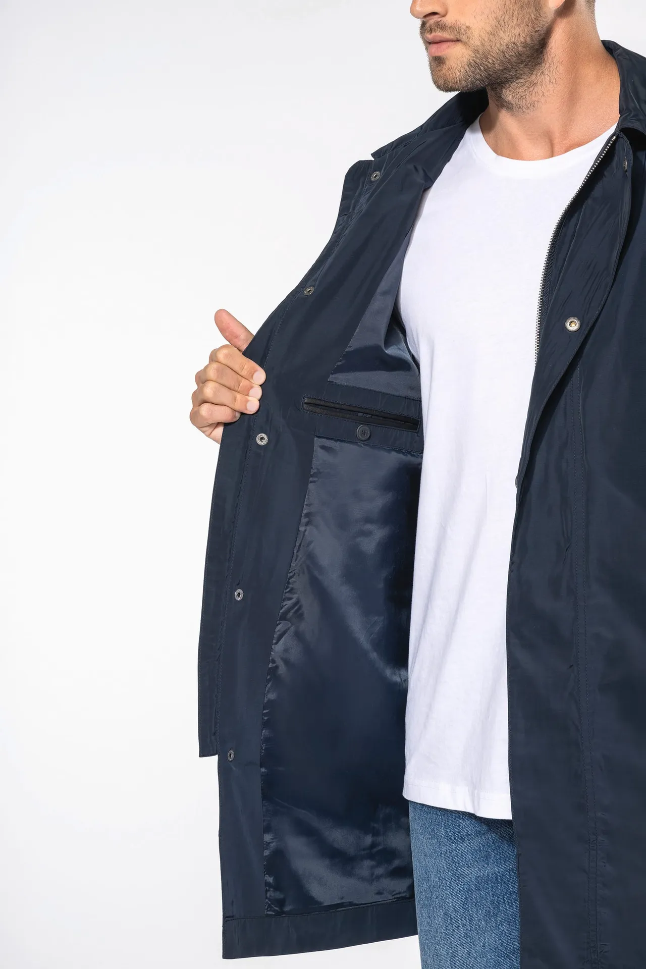 Leichter Herren-Trenchcoat