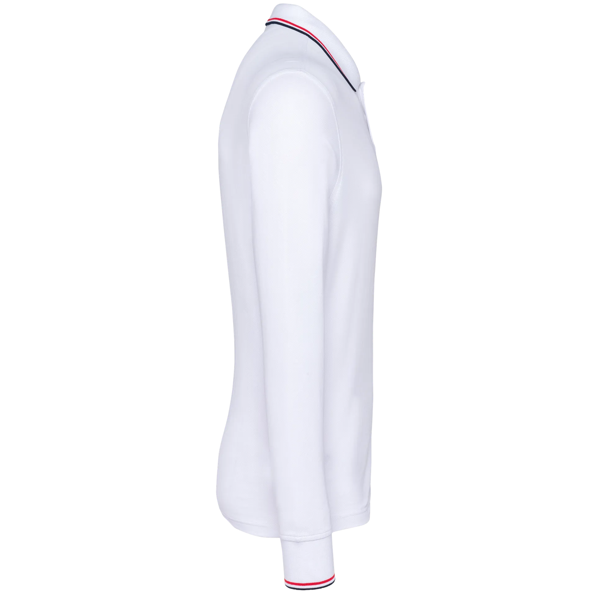 Langarm-Polohemd aus Piqué für Herren