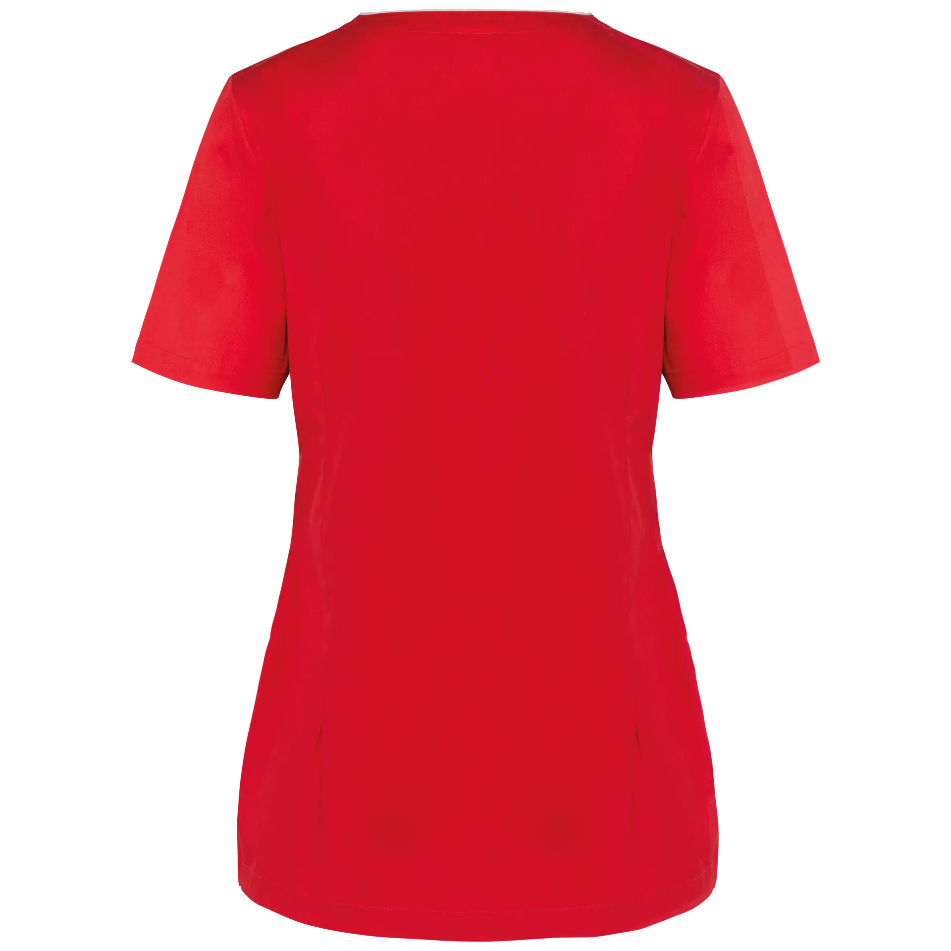 Damenkittel aus Baumwollpolyester mit Druckknöpfen